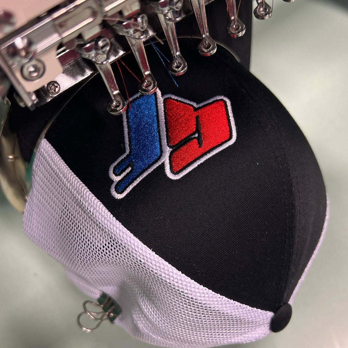 Embrodiery on Hats
