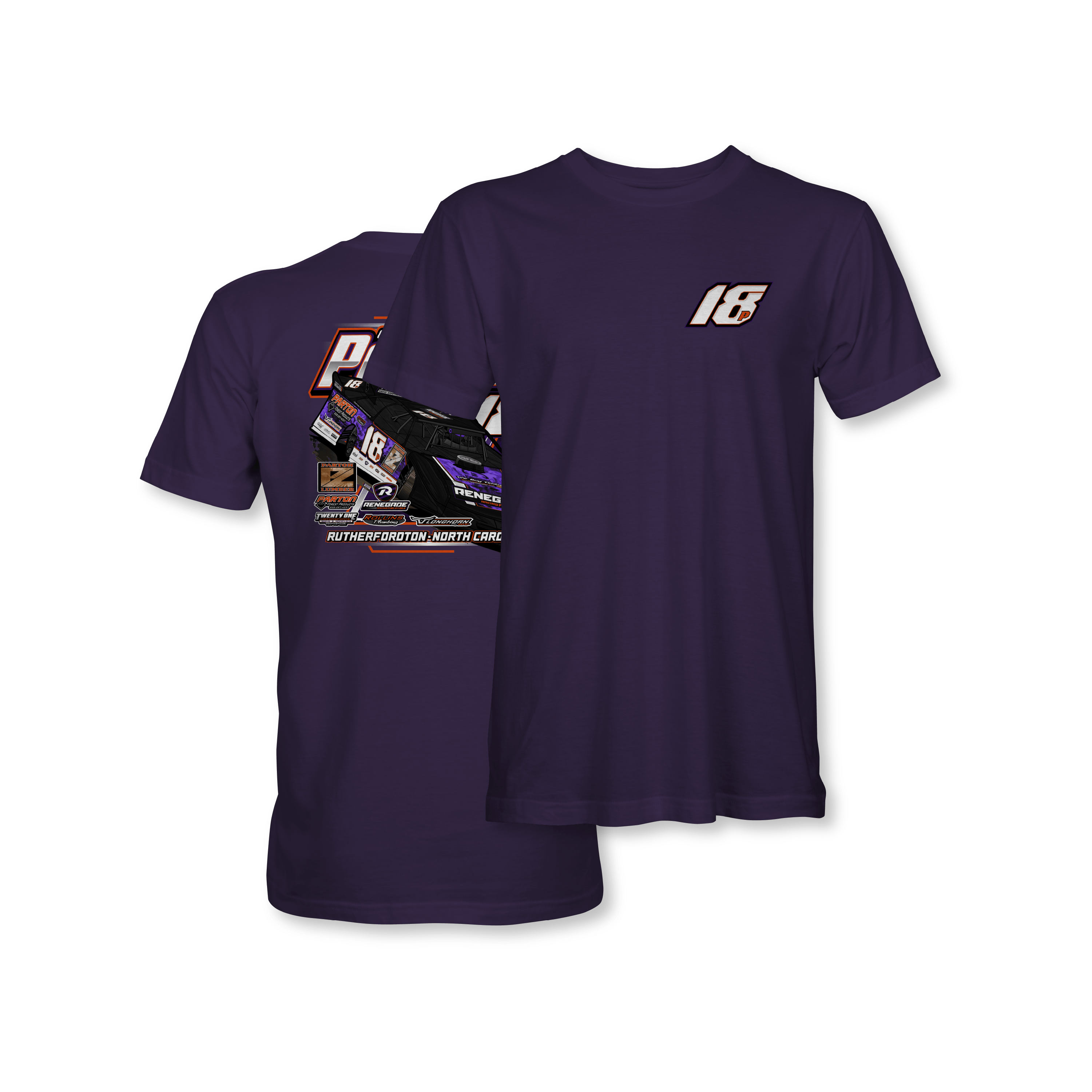 Gray Parton Purple 2026 Action Shirt