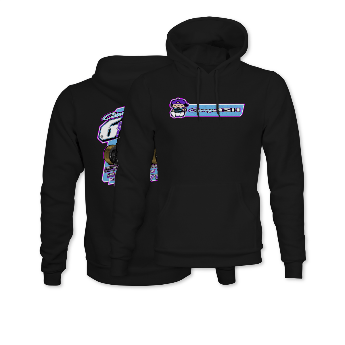Casey Ash Black 2025 Dirt Modified Hoodie