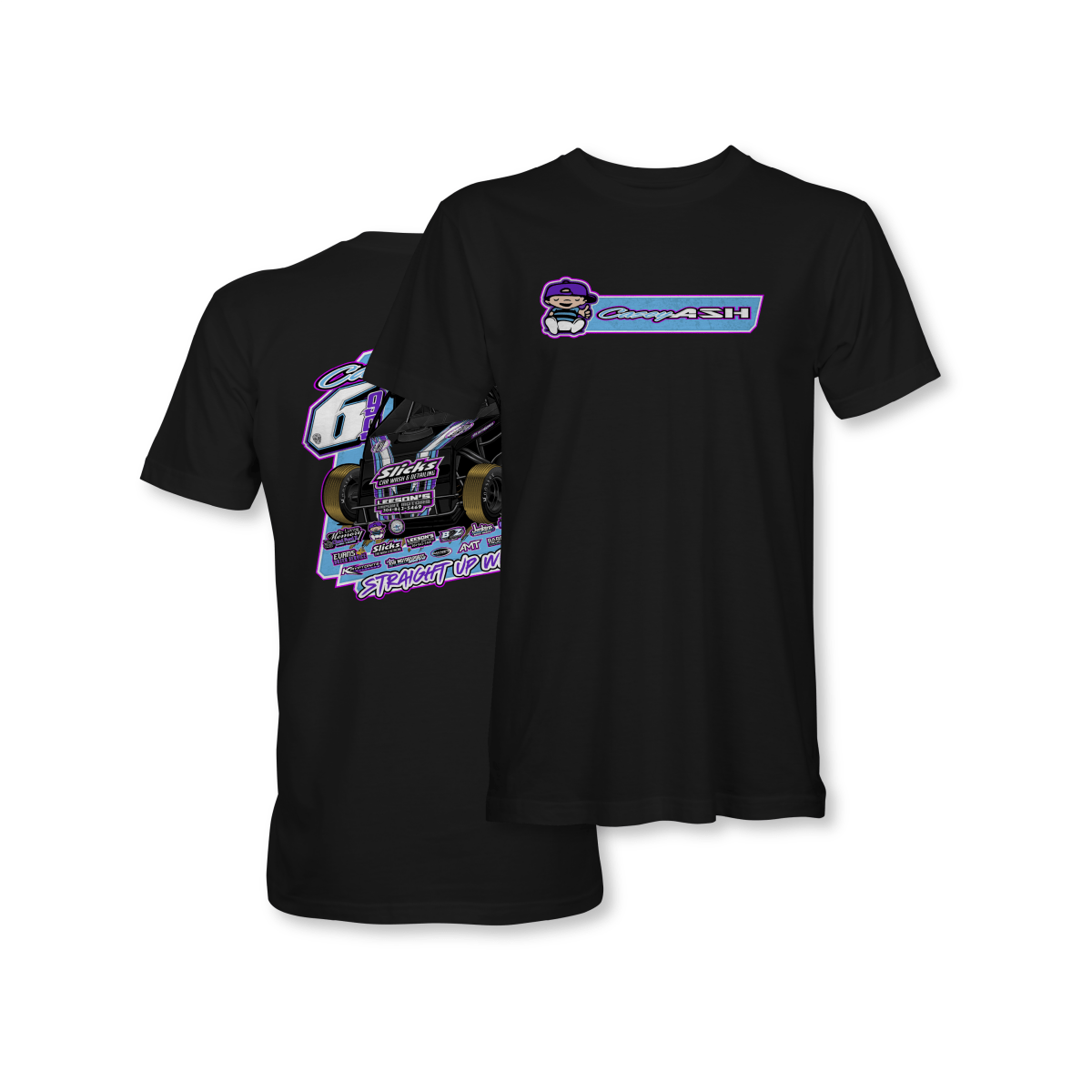 Casey Ash Black 2025 Dirt Modified Shirt