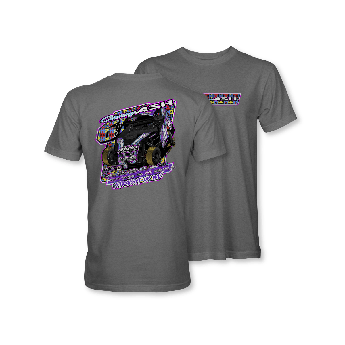 Casey Ash Gunmetal 2025 Autism Awareness Shirt