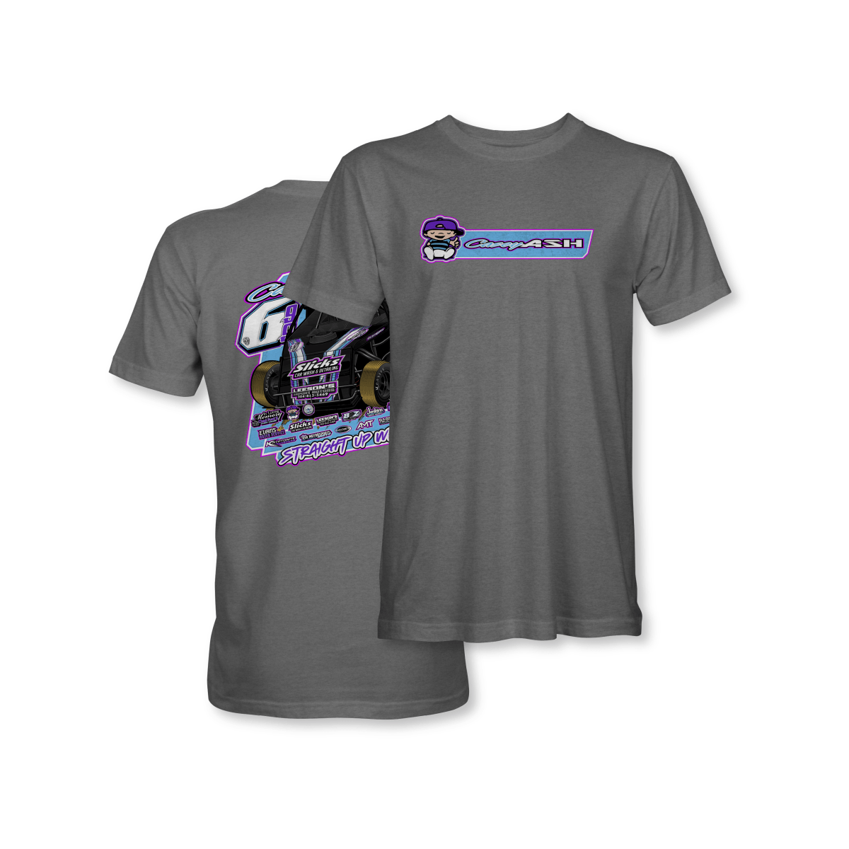 Casey Ash Gunmetal 2025 Dirt Modified Shirt