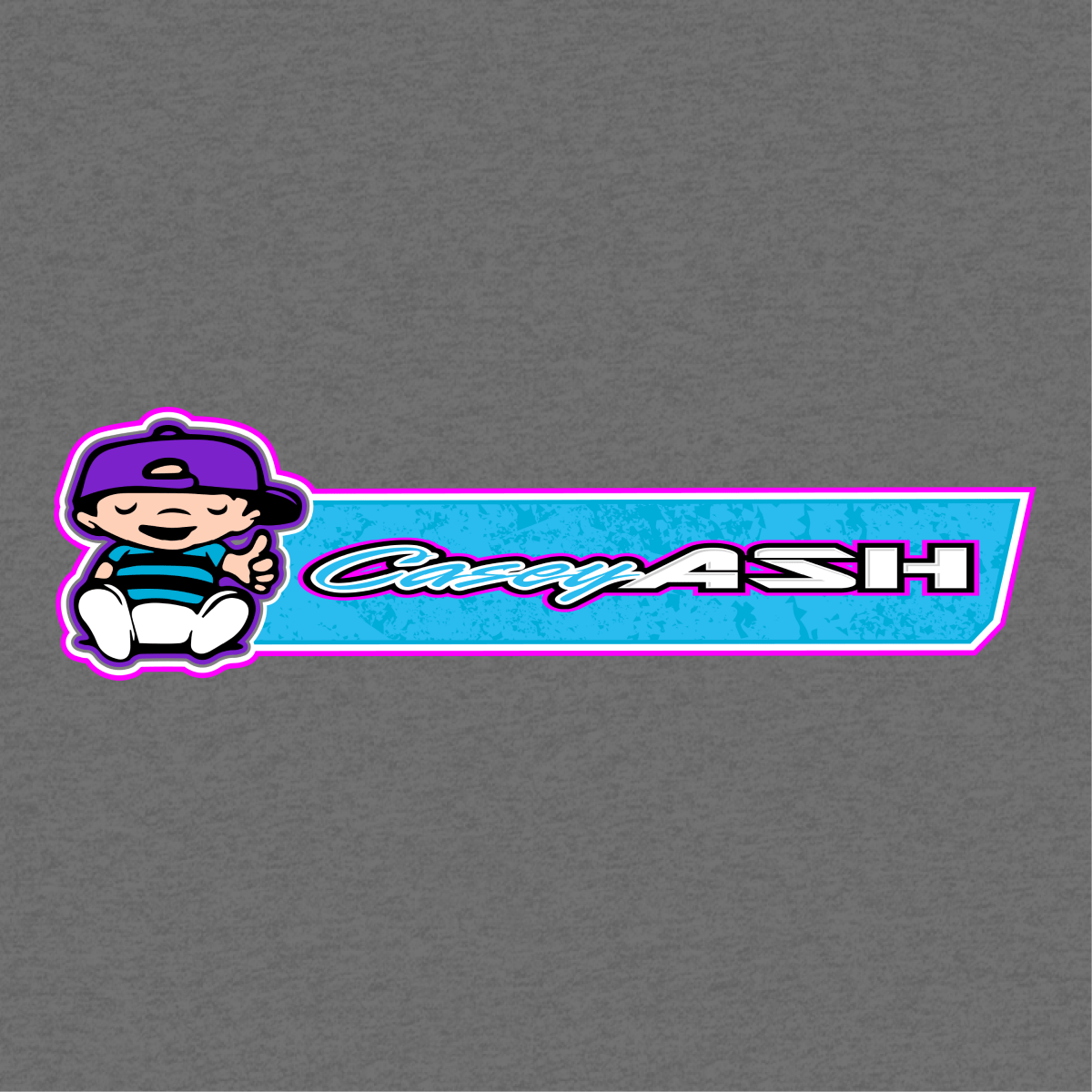Casey Ash Gunmetal 2025 Dirt Modified Shirt