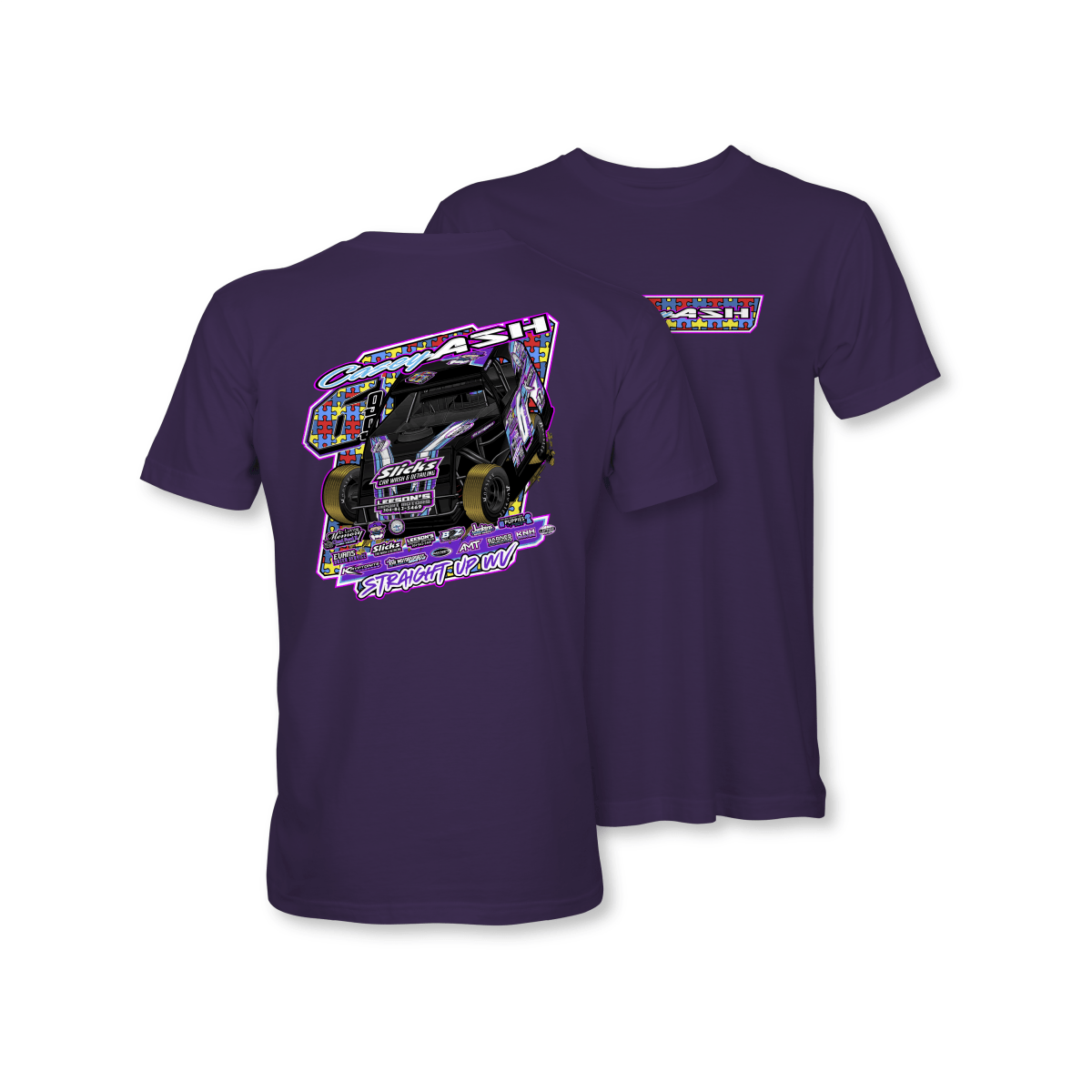 Casey Ash Purple 2025 Autism Awareness Shirt
