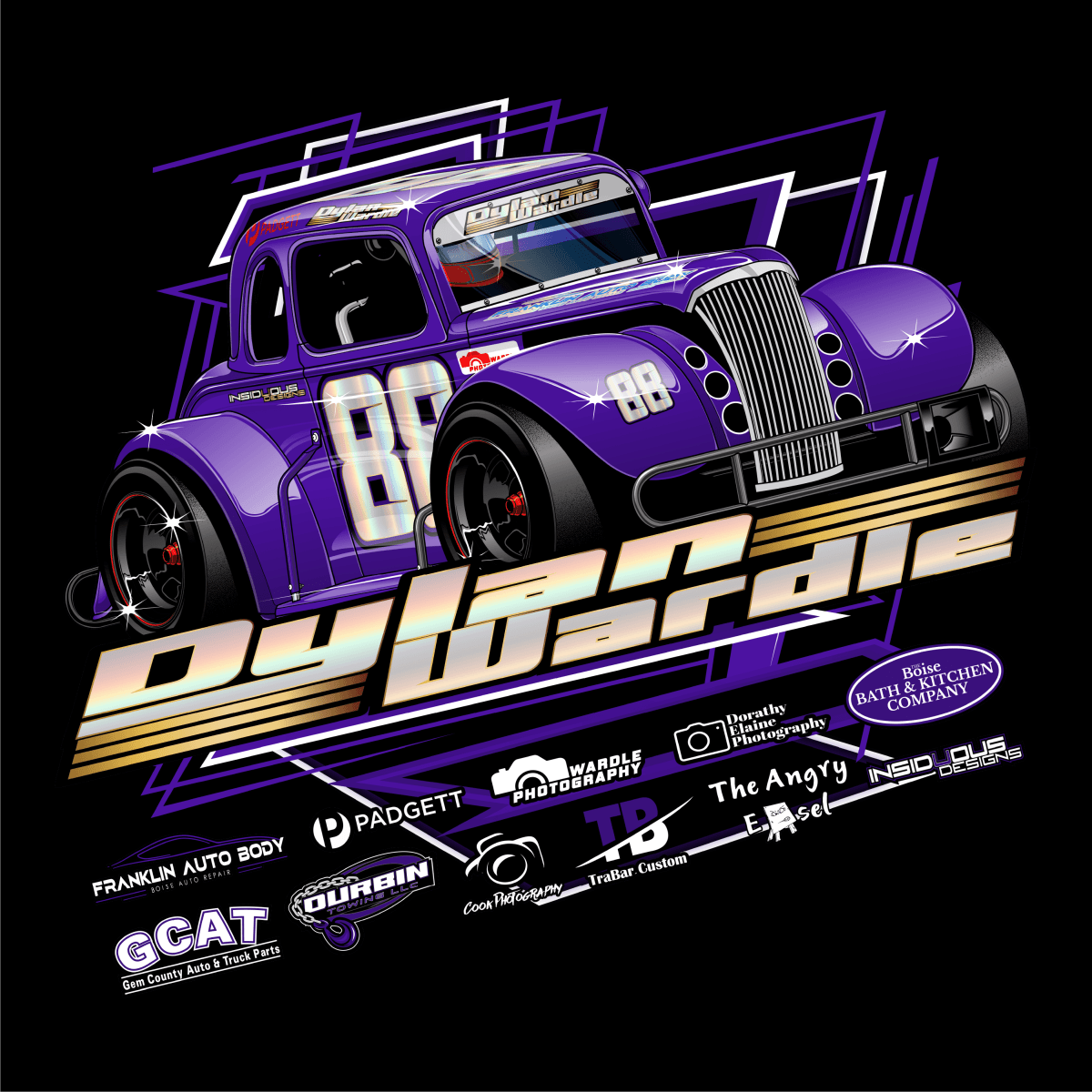 Dylan Wardle Black 2024 Legends Shirt