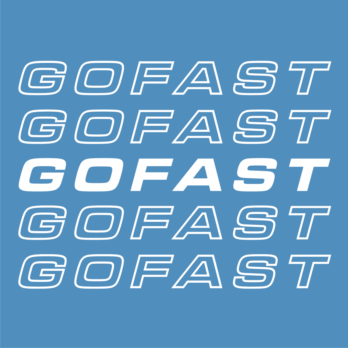 GoFast Racewear Authentic Womens Sapphire Fast 5