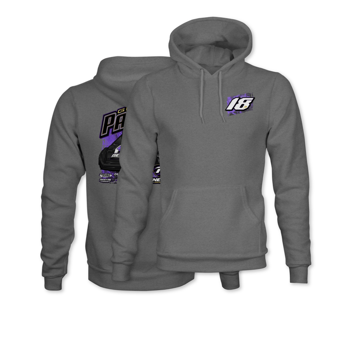 Gray Parton Gunmetal 2025 Renegade Hoodie