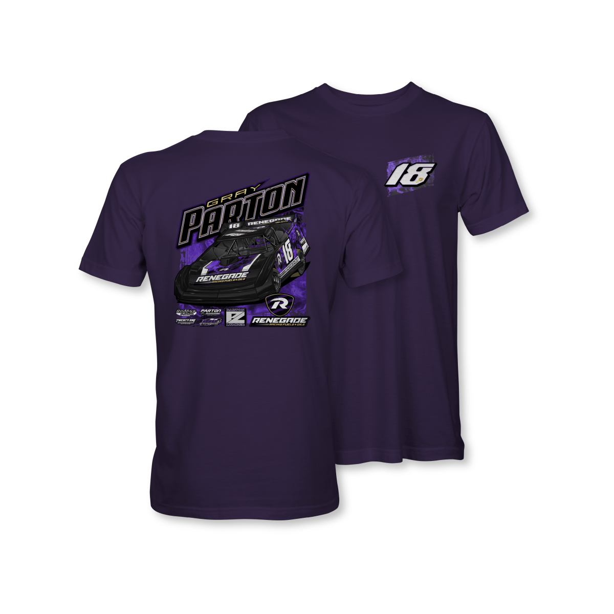 Gray Parton Purple 2025 Renegade Shirt