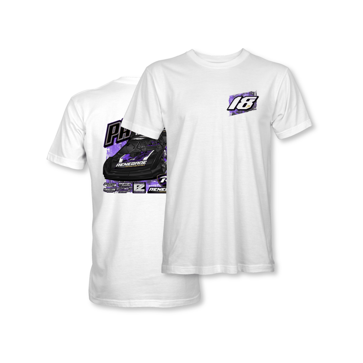 Gray Parton White 2025 Renegade Shirt