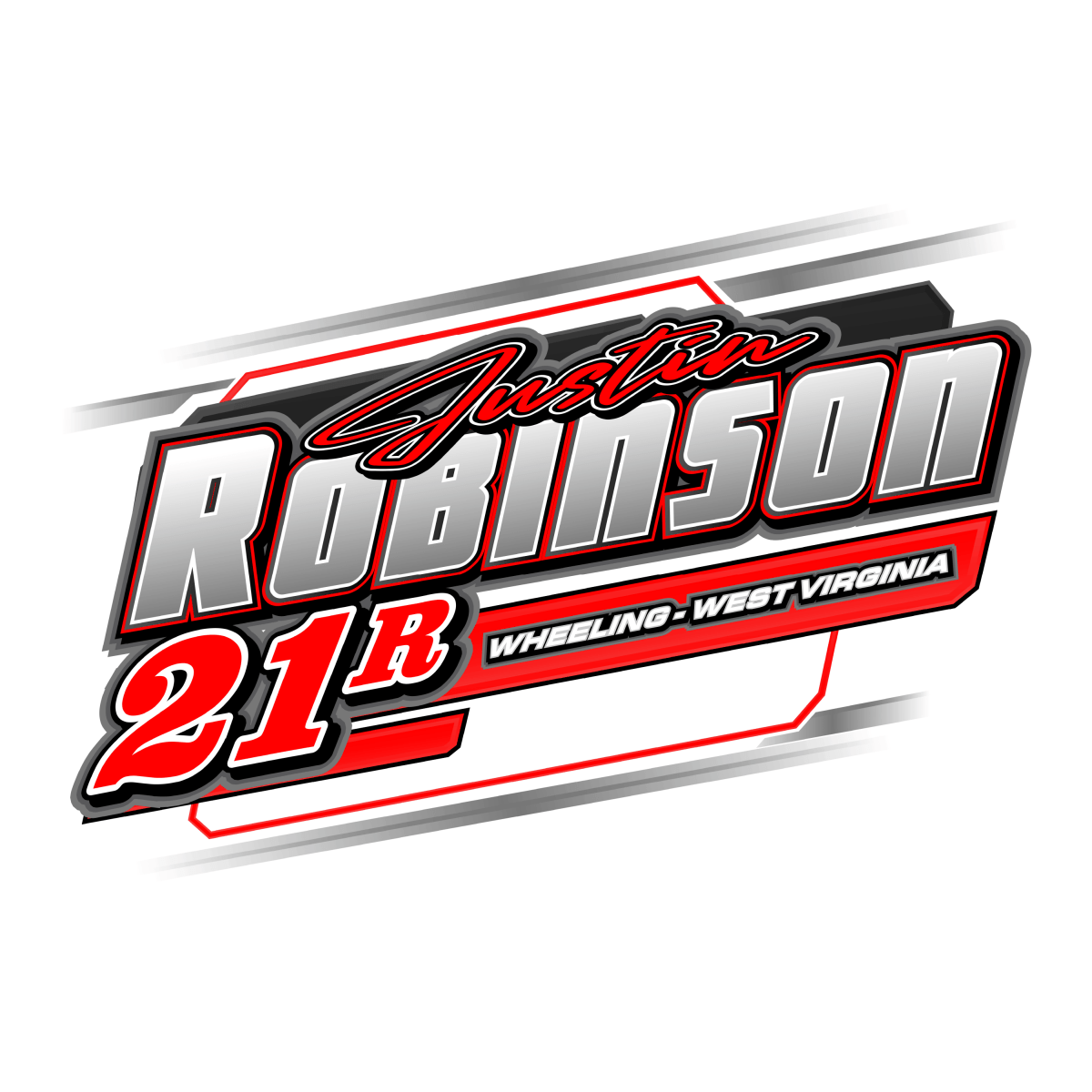 Justin Robinson White 2024 Dirt Modified Shirt