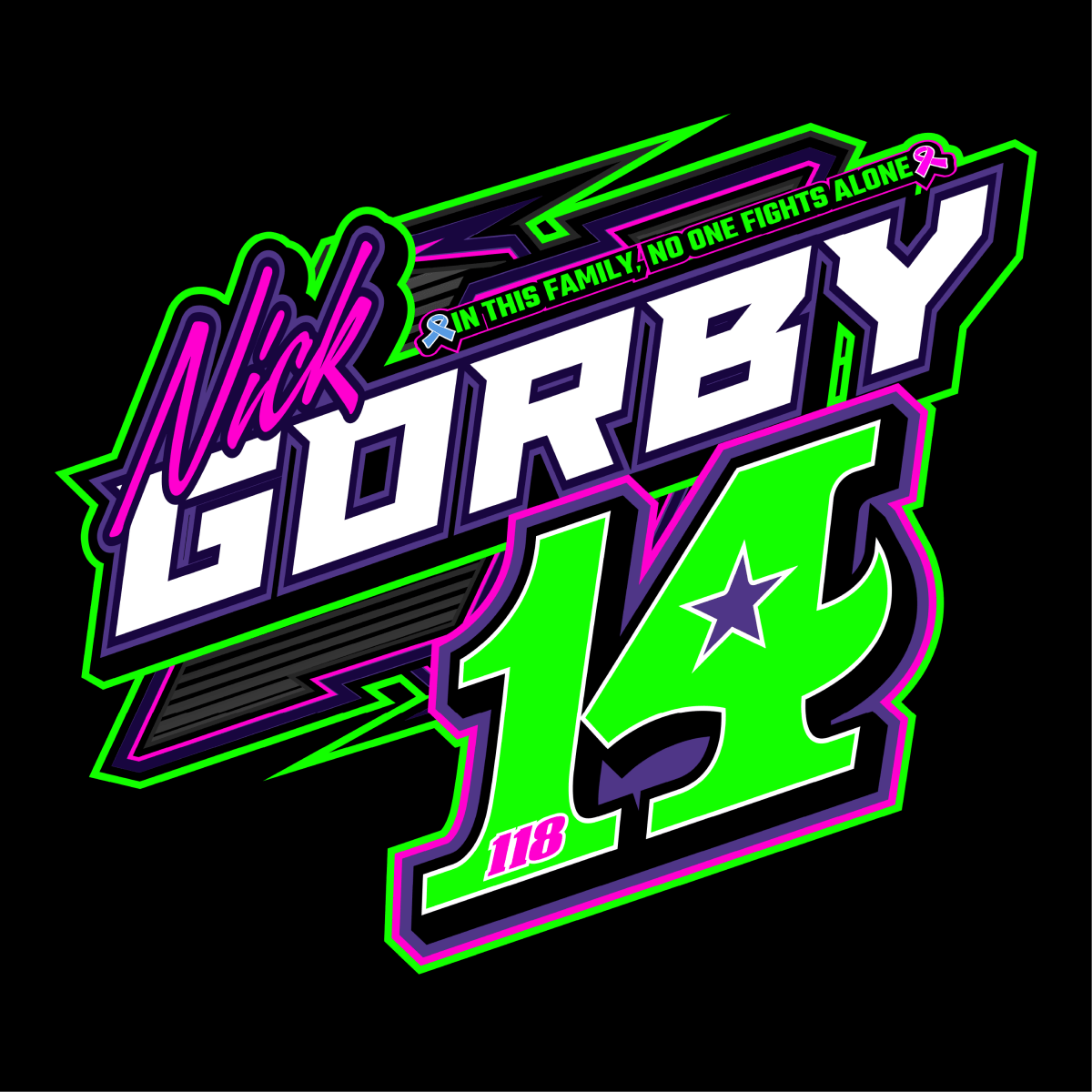 Nick Gorby Black 2025 Dirt Modified Shirt