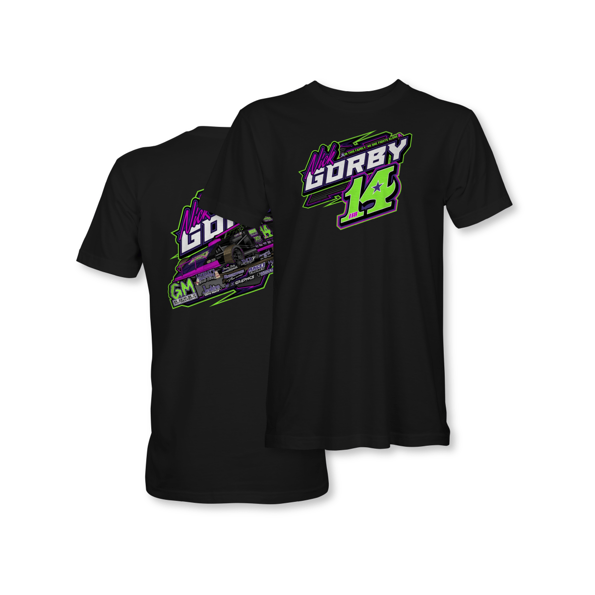 Nick Gorby Black 2025 Dirt Modified Shirt