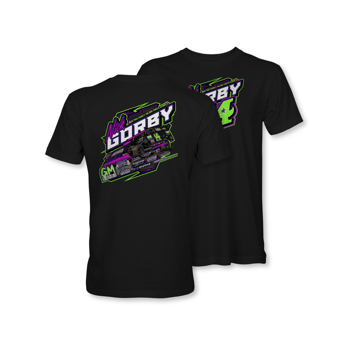 Nick Gorby Black 2025 Dirt Modified Shirt