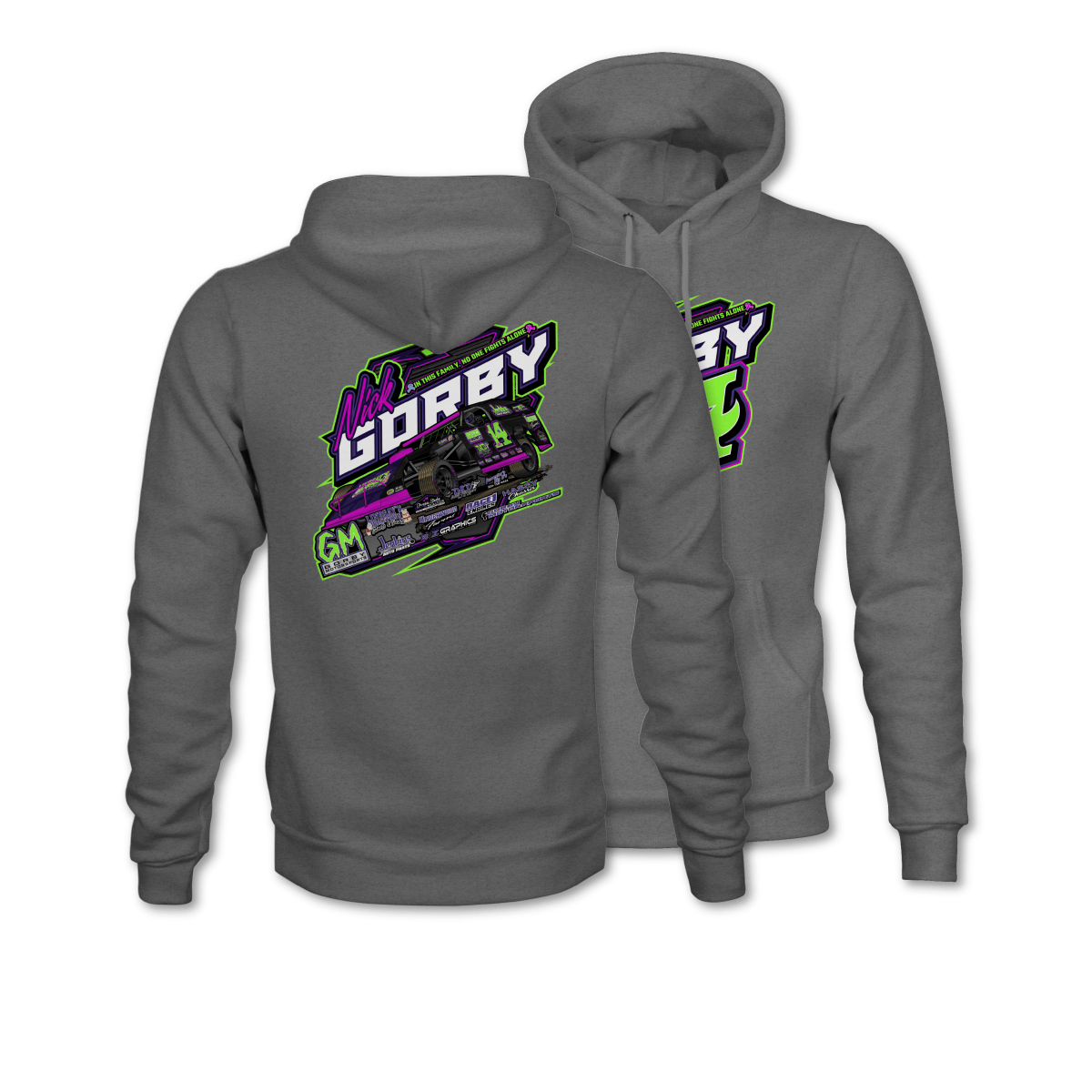 Nick Gorby Gunmetal 2025 Dirt ModifiedHoodie