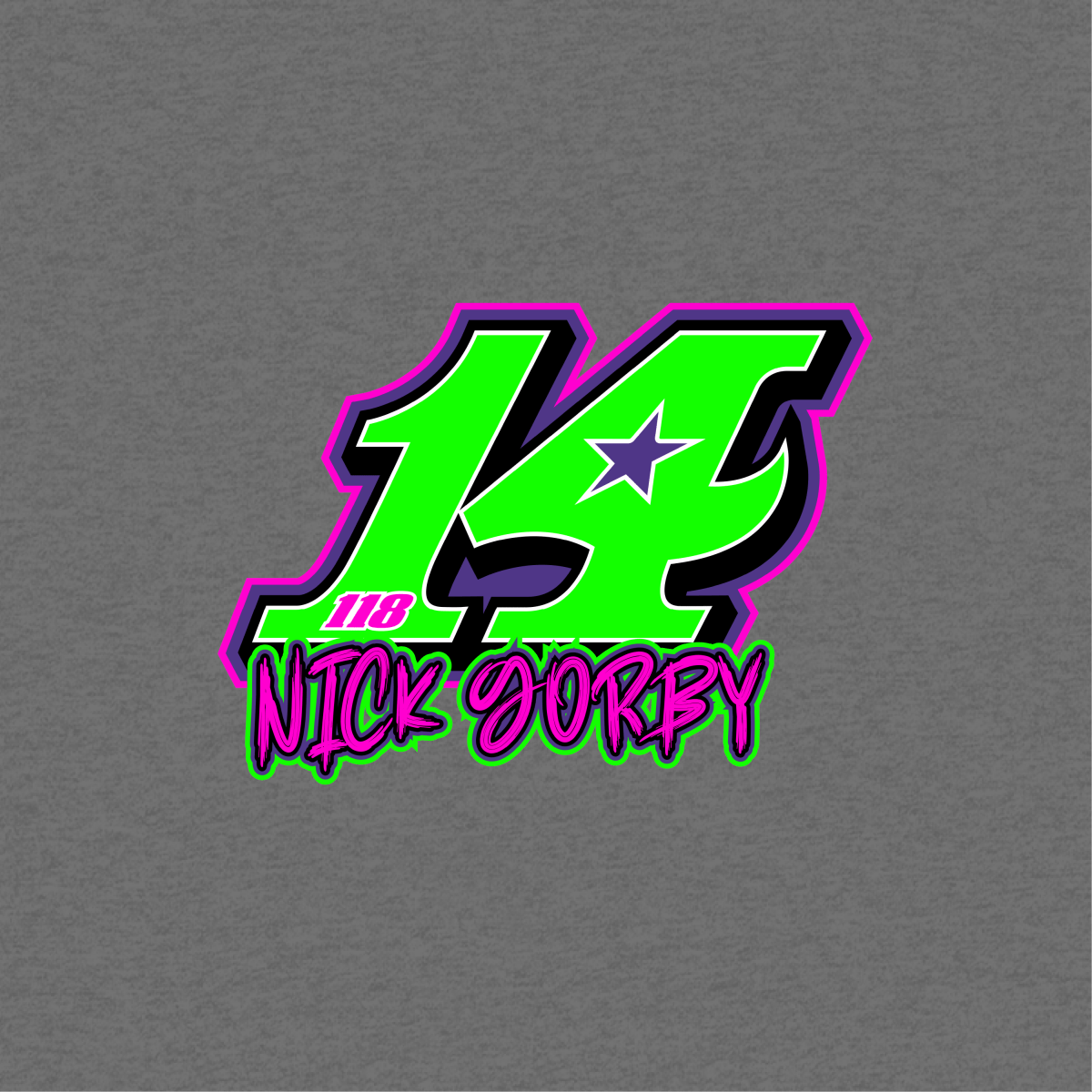 Nick Gorby Gunmetal Grin Reaper Shirt