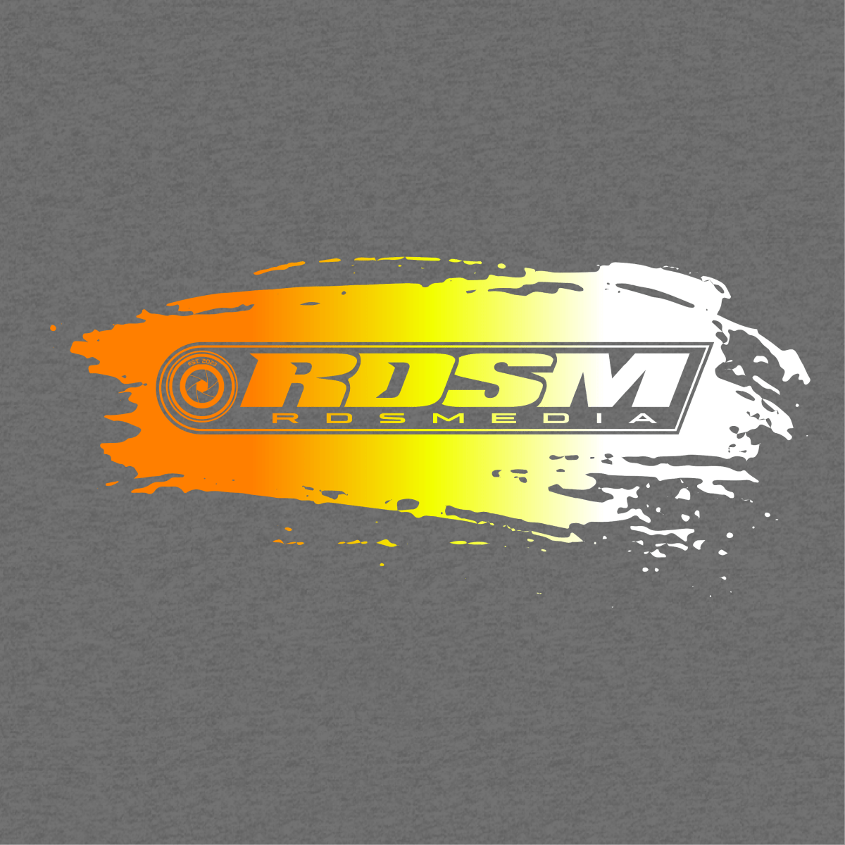 RDS Media Gunmetal Splash Logo Hoodie