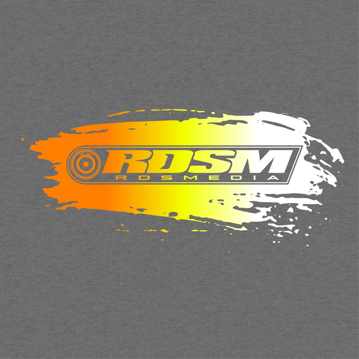 RDS Media Gunmetal Splash Logo Shirt