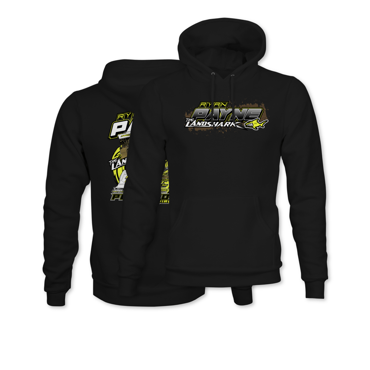 Ryan Payne Black 2024 Dirt Late Model Hoodie