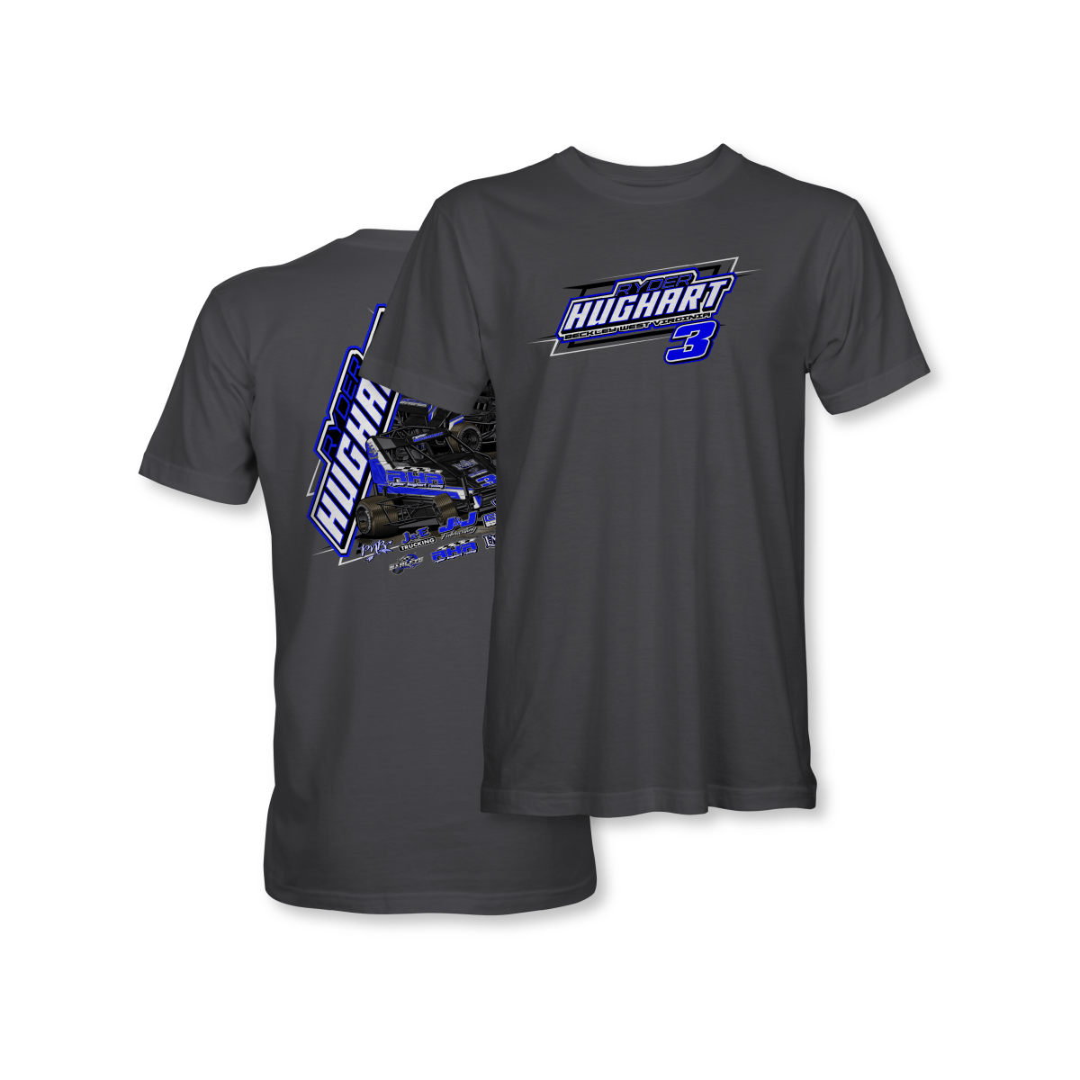 Ryder Hughart Charcoal 2025 Shirt