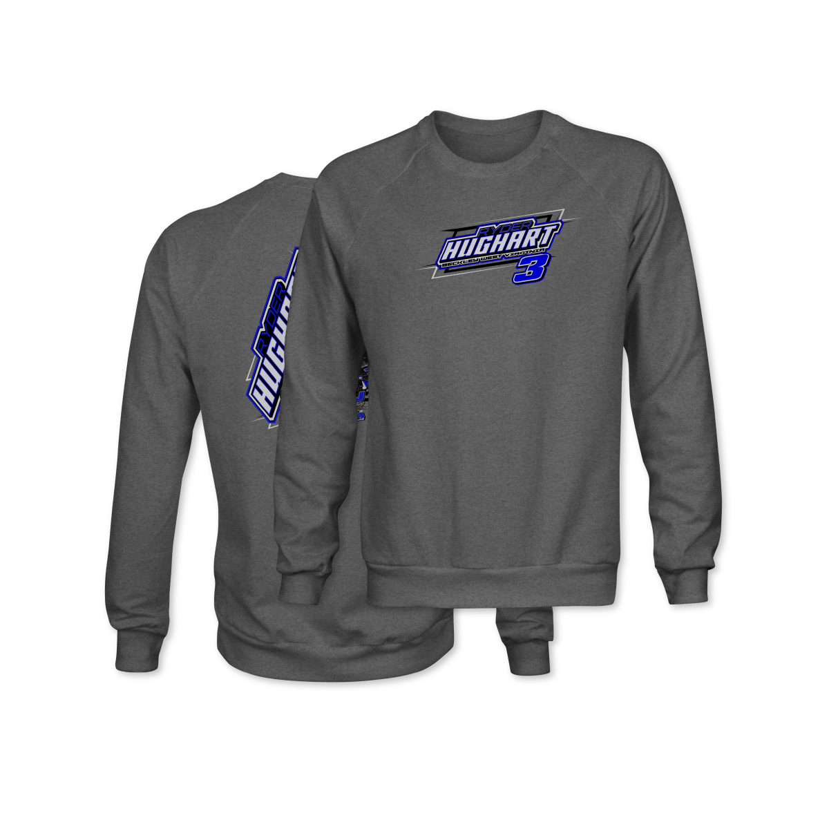 Ryder Hughart Gunmetal 2025 Crewneck
