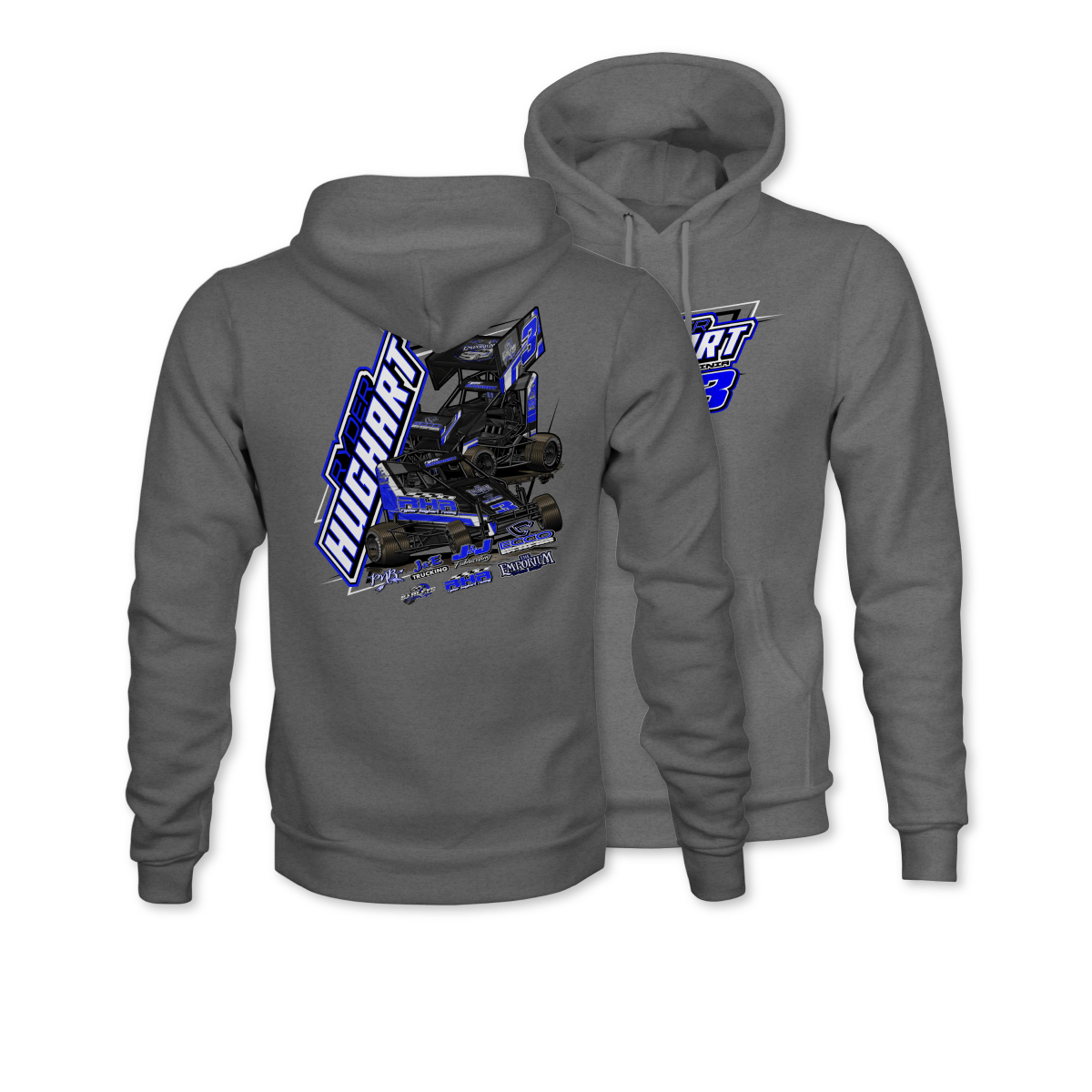 Ryder Hughart Gunmetal 2025 Hoodie