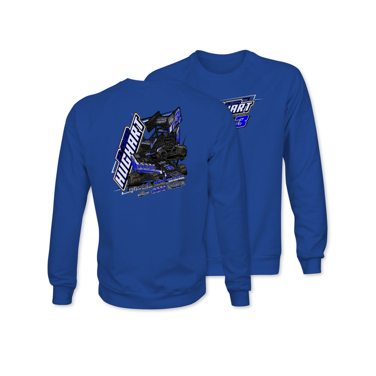 Ryder Hughart Royal Blue 2025 Crewneck