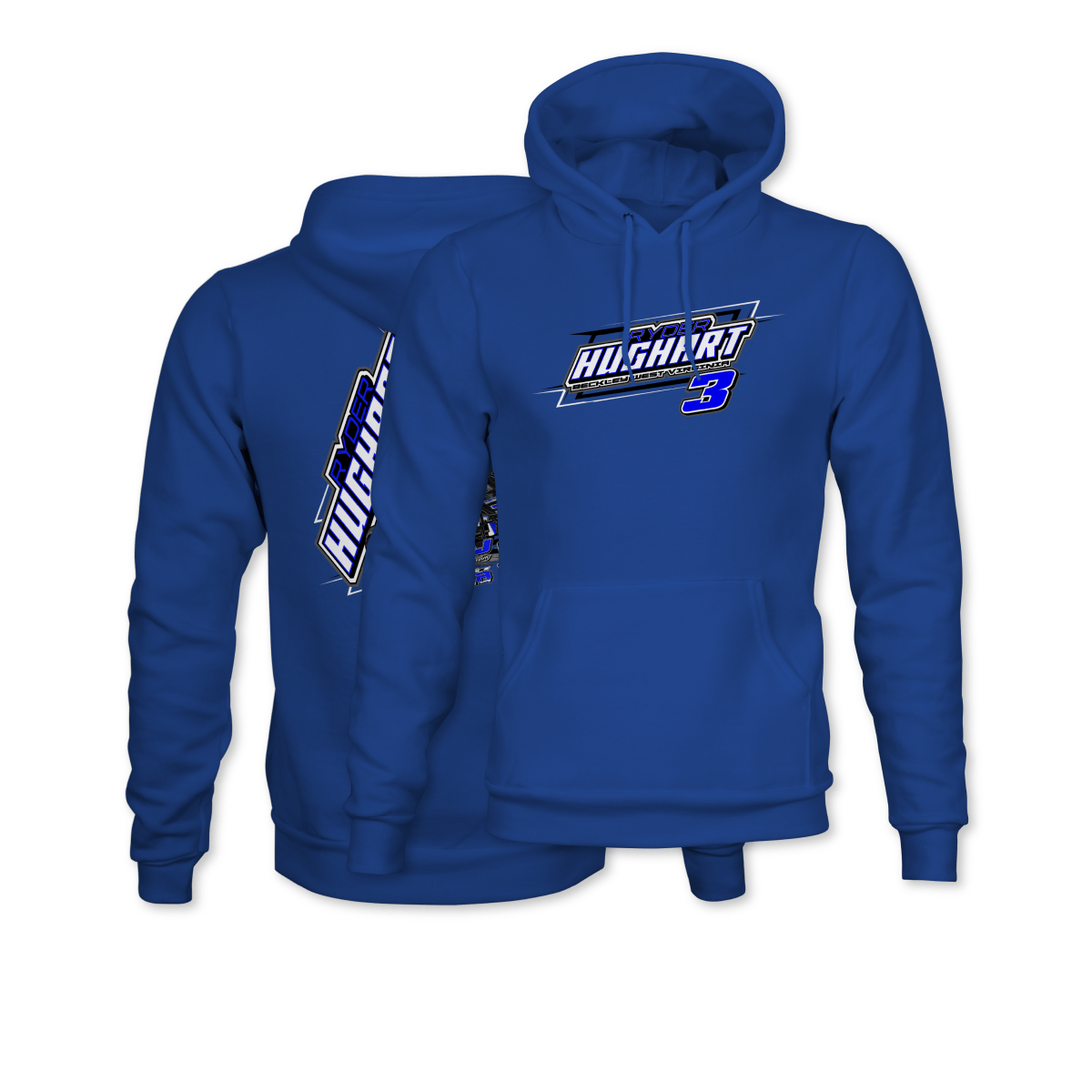 Ryder Hughart Royal Blue 2025 Hoodie