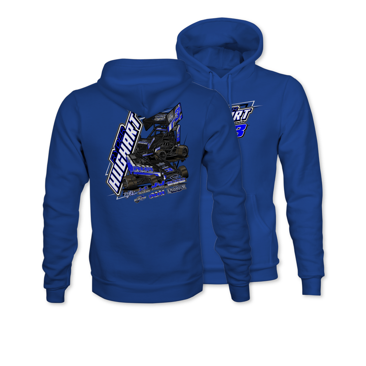 Ryder Hughart Royal Blue 2025 Hoodie