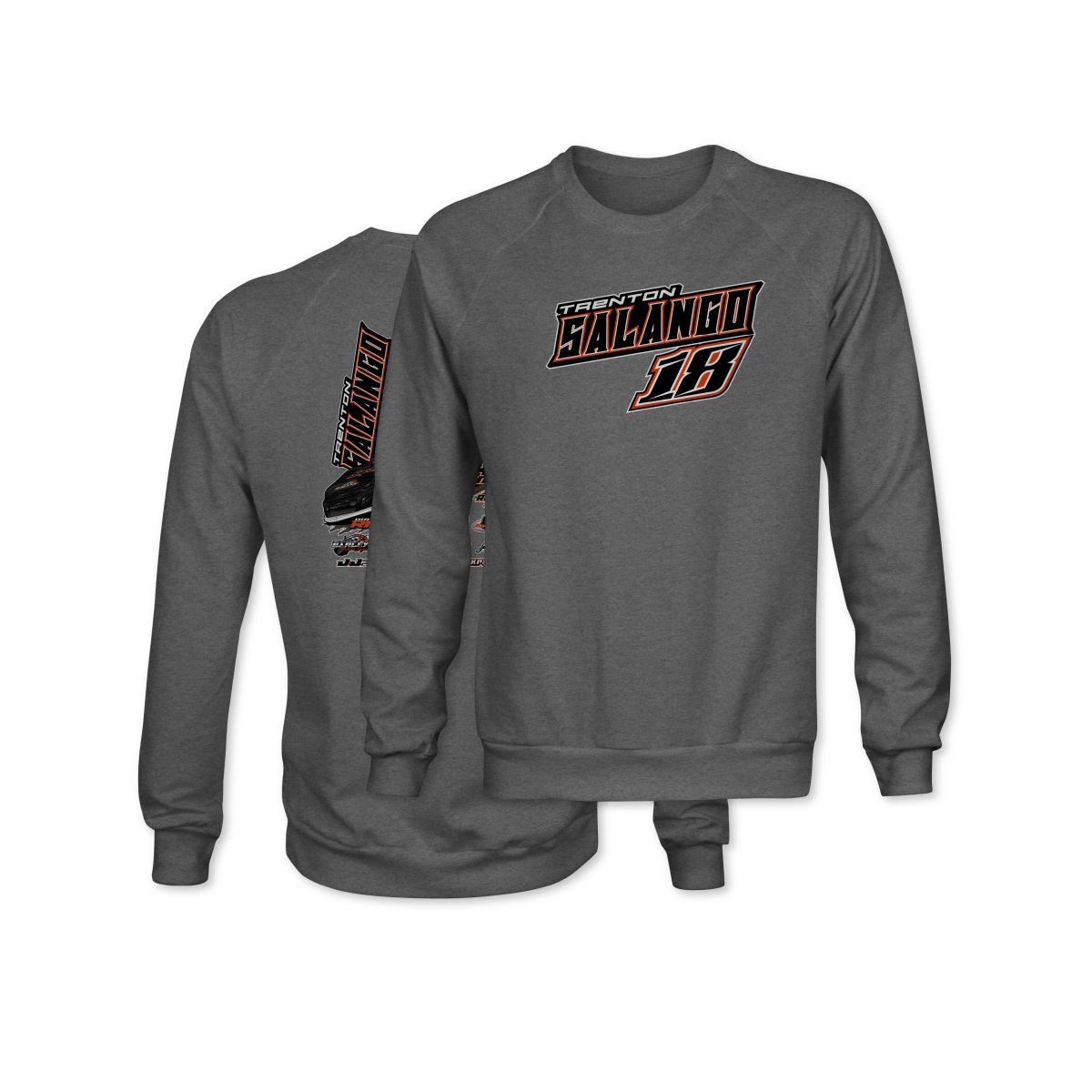 Trenton Salango Gunmetal 2025 Street Stock Champion Crewneck