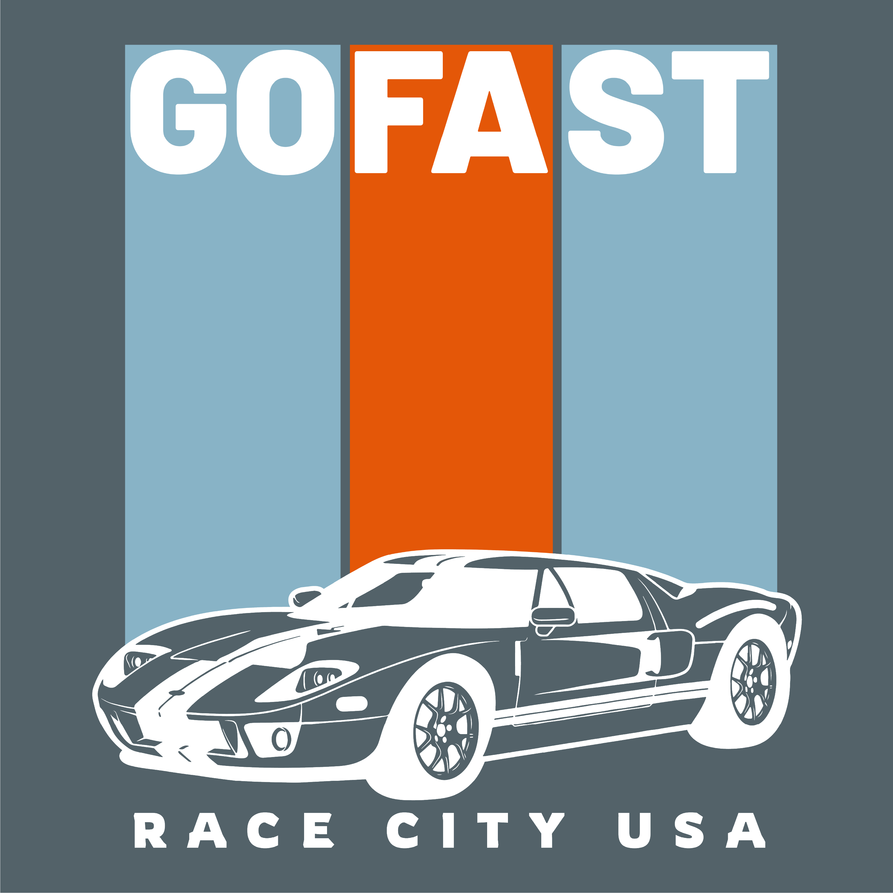 GoFast Racewear Authentic 3 Banner Gulf