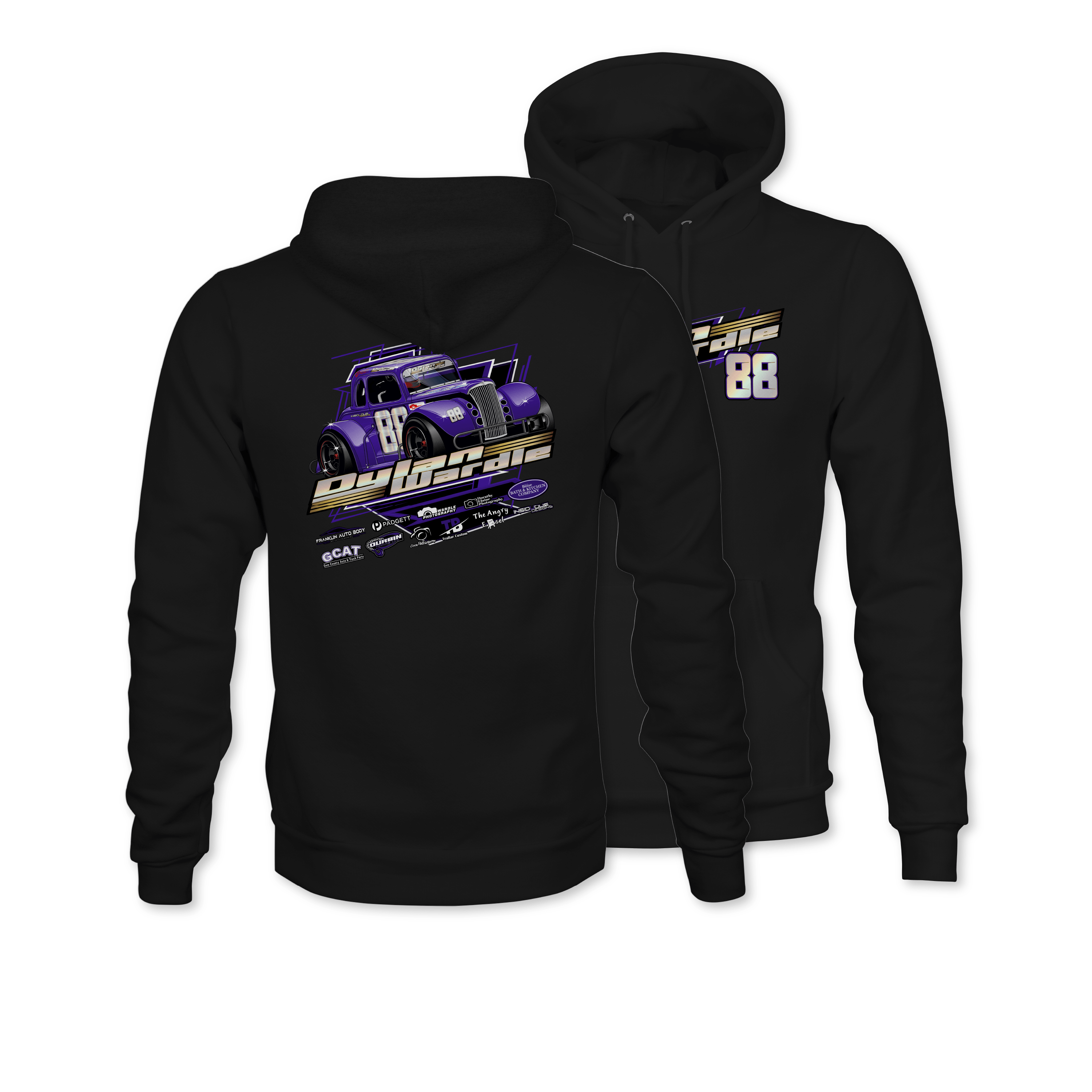 Dylan Wardle 2024 Legends Hoodie - Black