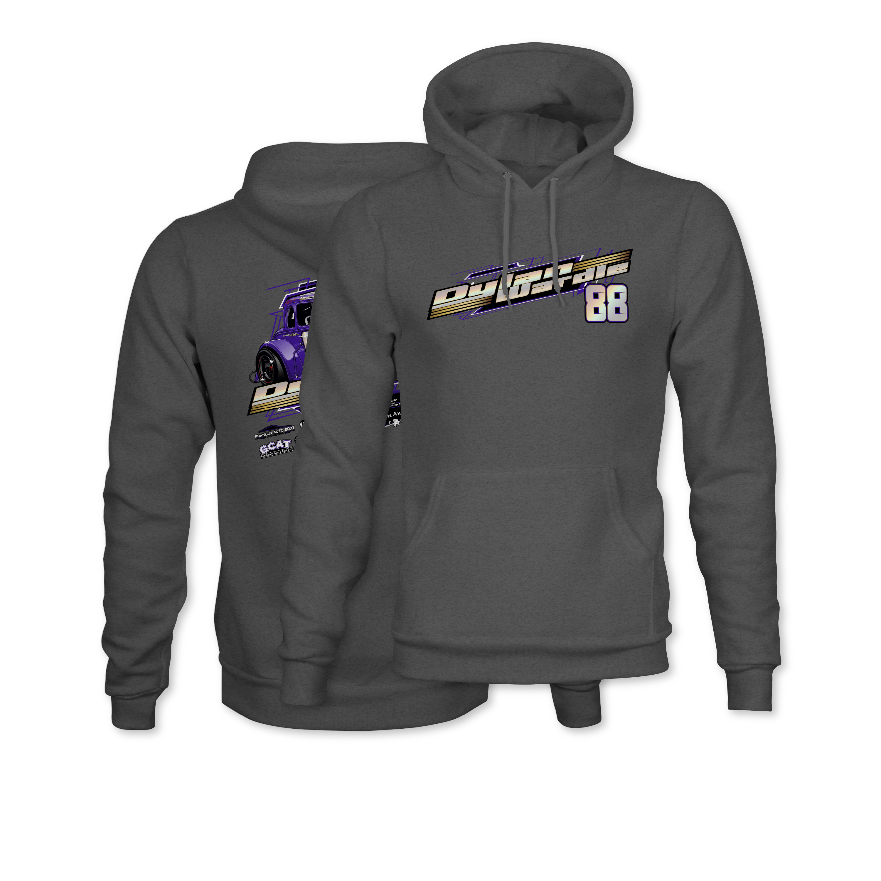 Dylan Wardle 2024 Legends Hoodie - Gunmetal