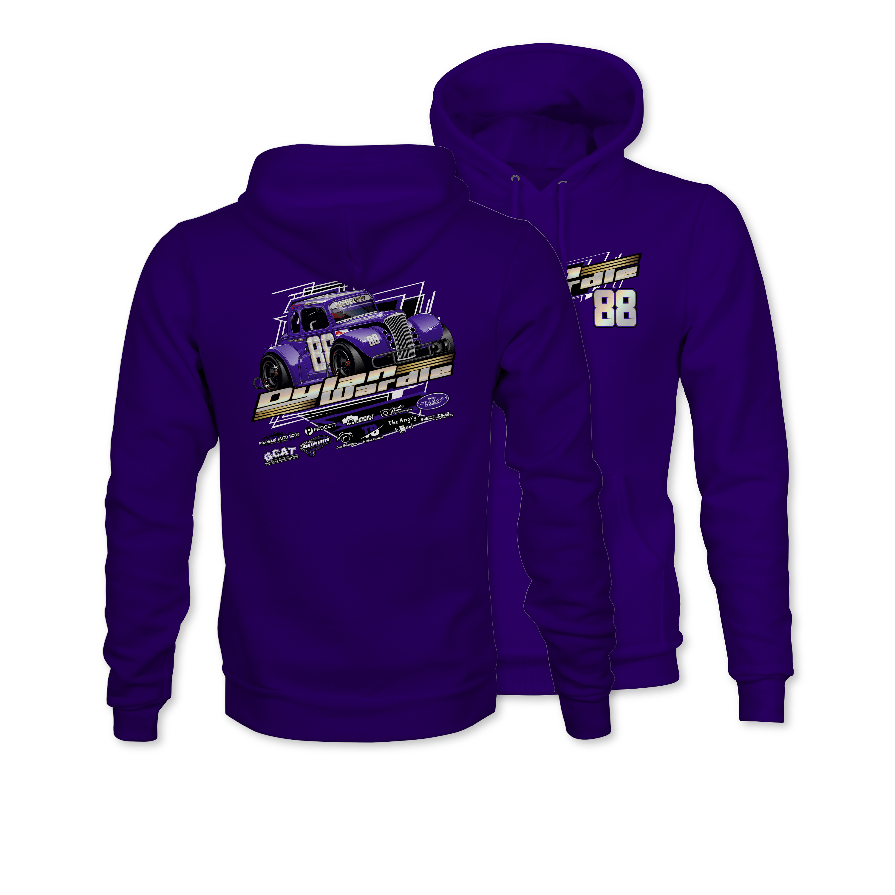 Dylan Wardle 2024 Legends Hoodie - Purple