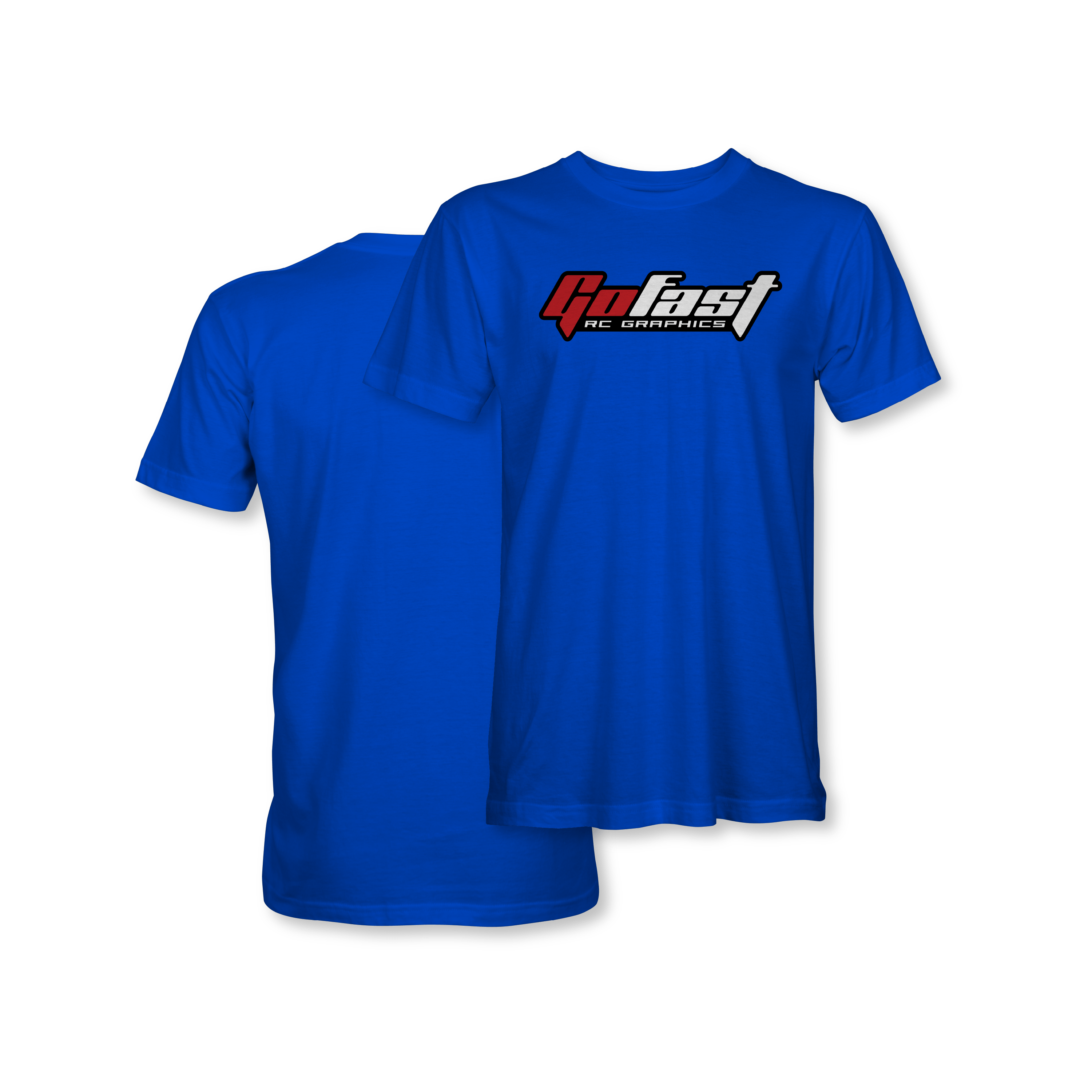 GoFast RC Graphics Royal Blue Logo Shirt