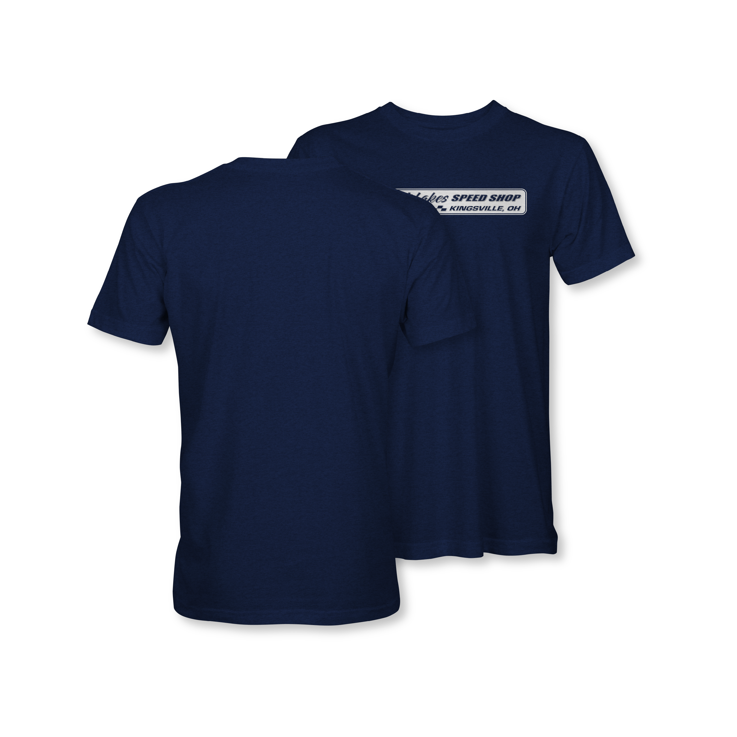 Great Lakes Speed Shop Logo Shirts - Navy