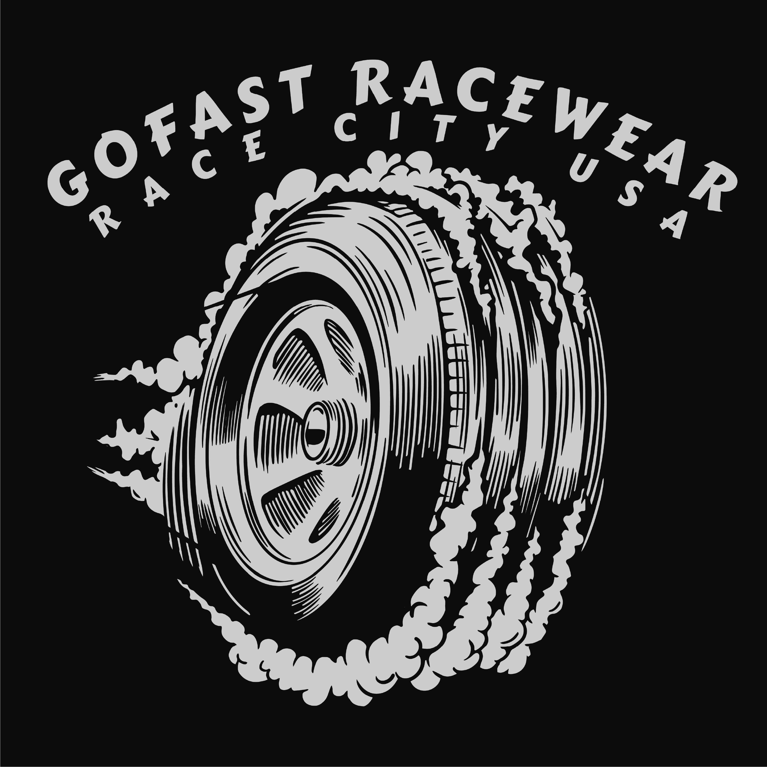 GoFast Racewear Authentic Burnin' Rubber