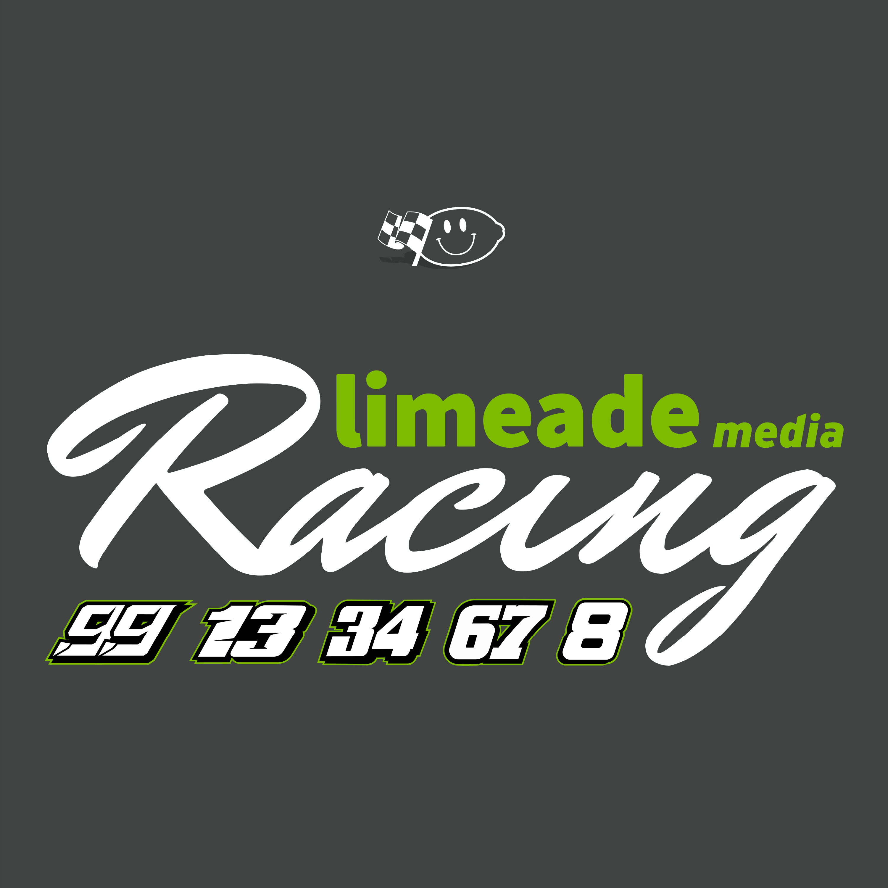 Limeade Media Team Shirt - Gunmetal