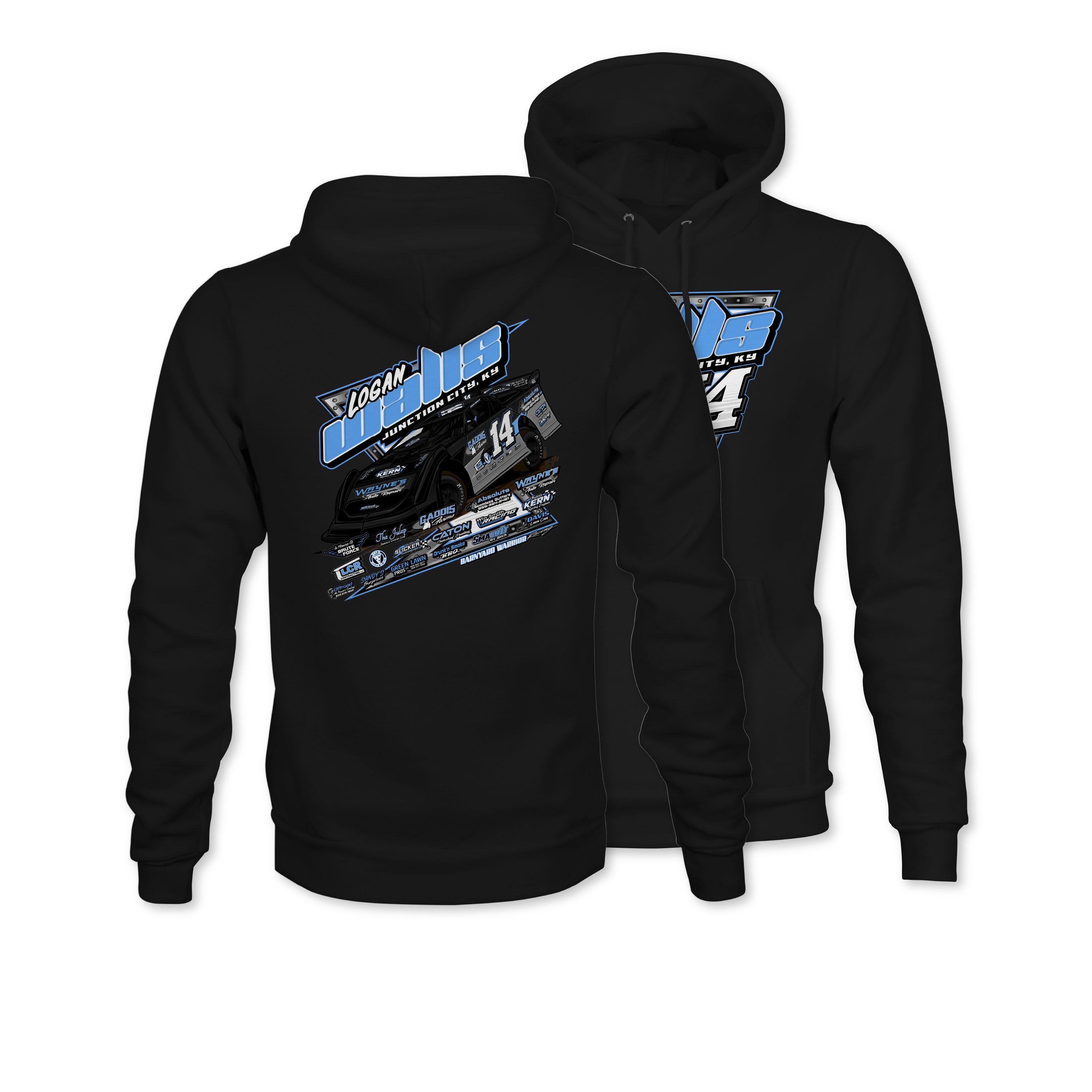 Logan Walls 2024 Hoodie - Black