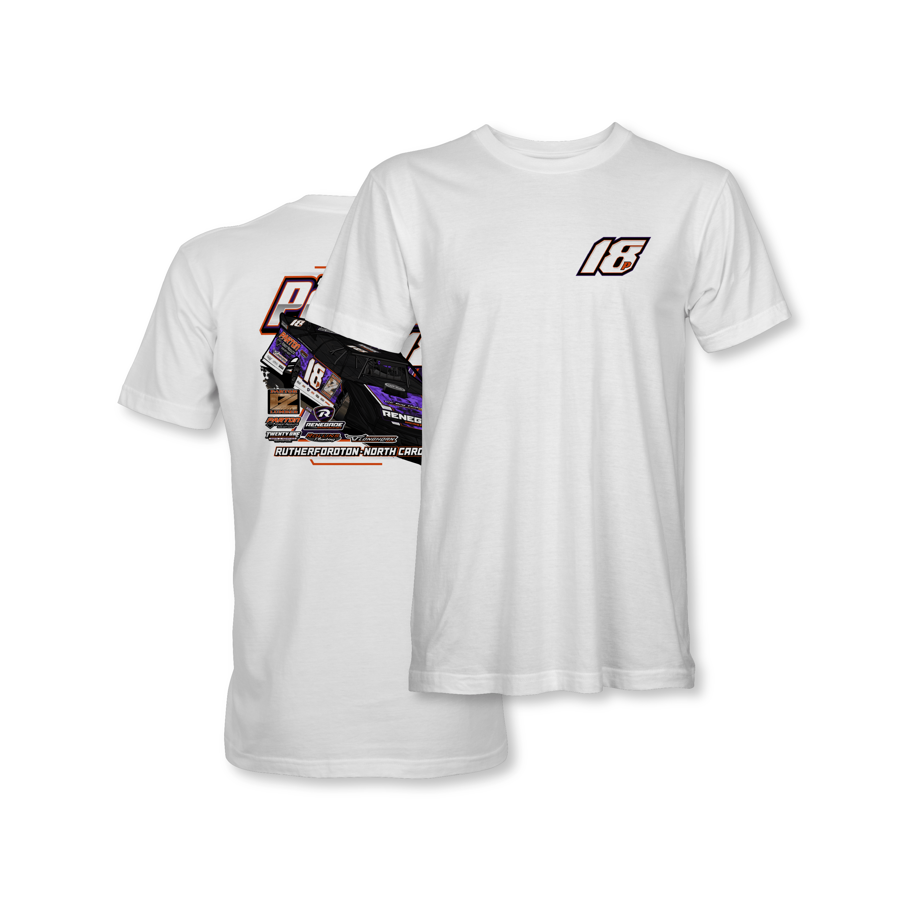 Gray Parton White 2026 Action Shirt