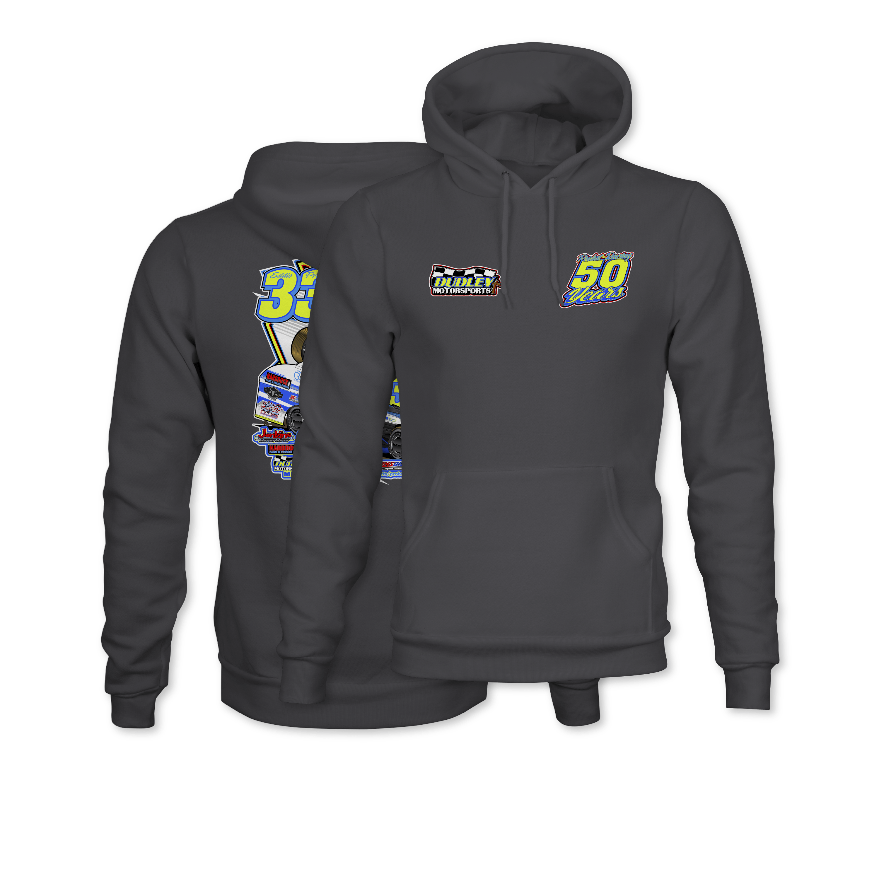 Probst Racing 2026 Charcoal Action Hoodie