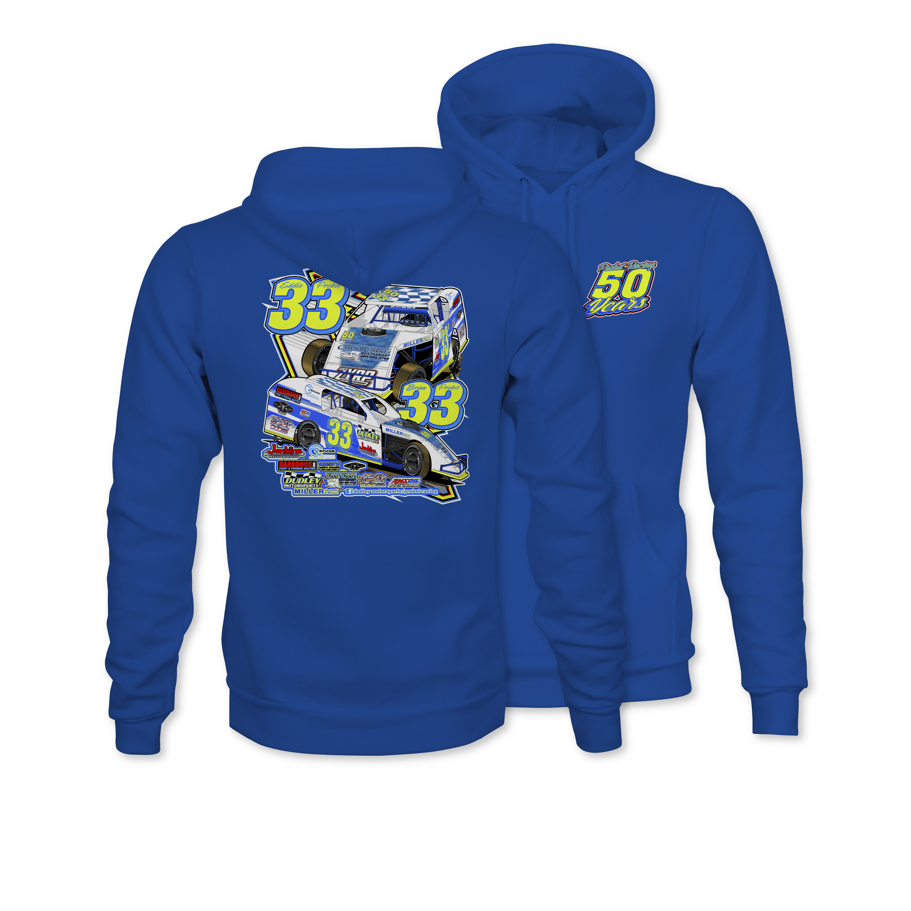 Probst Racing 2026 Royal Action Hoodie