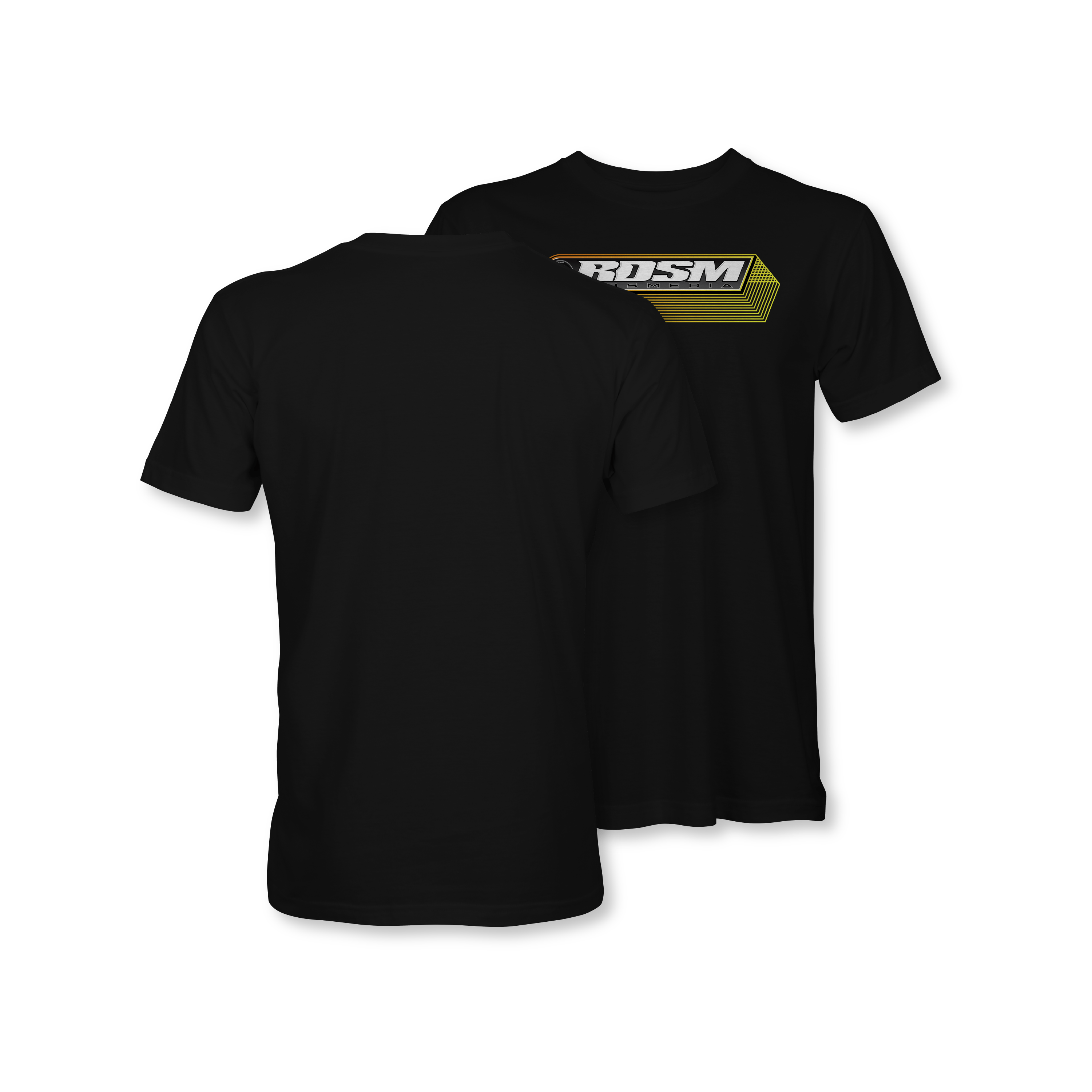 RDS Media - Stacked Logo Shirt - Black