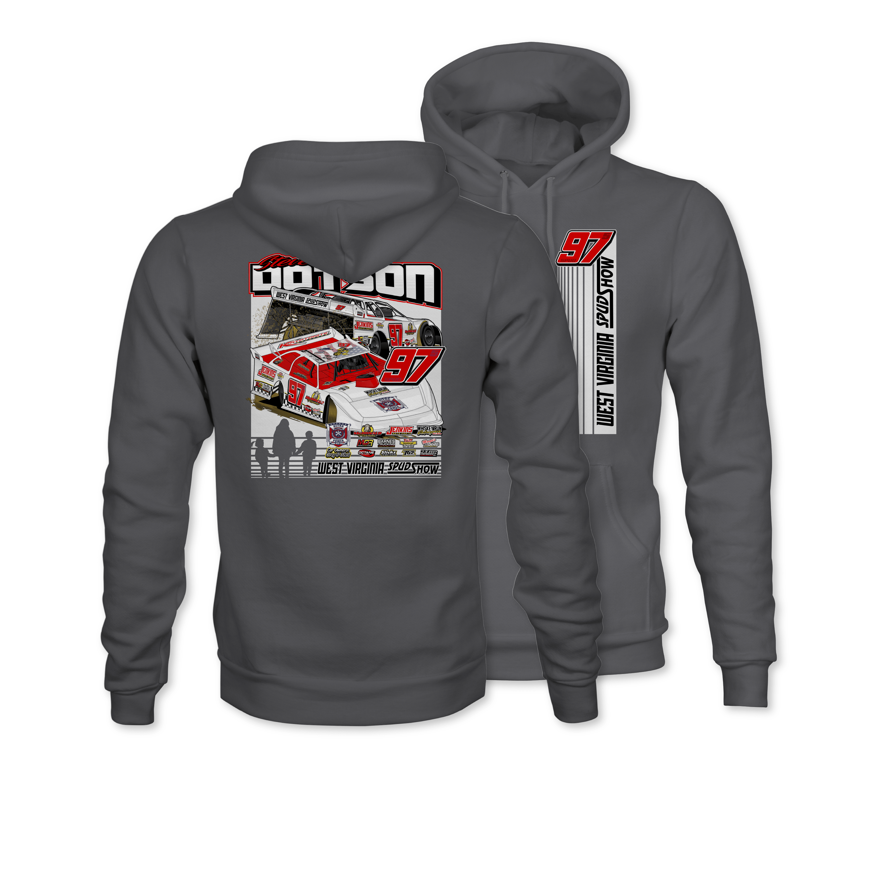 Steve Dotson 2024 Hoodie - Charcoal