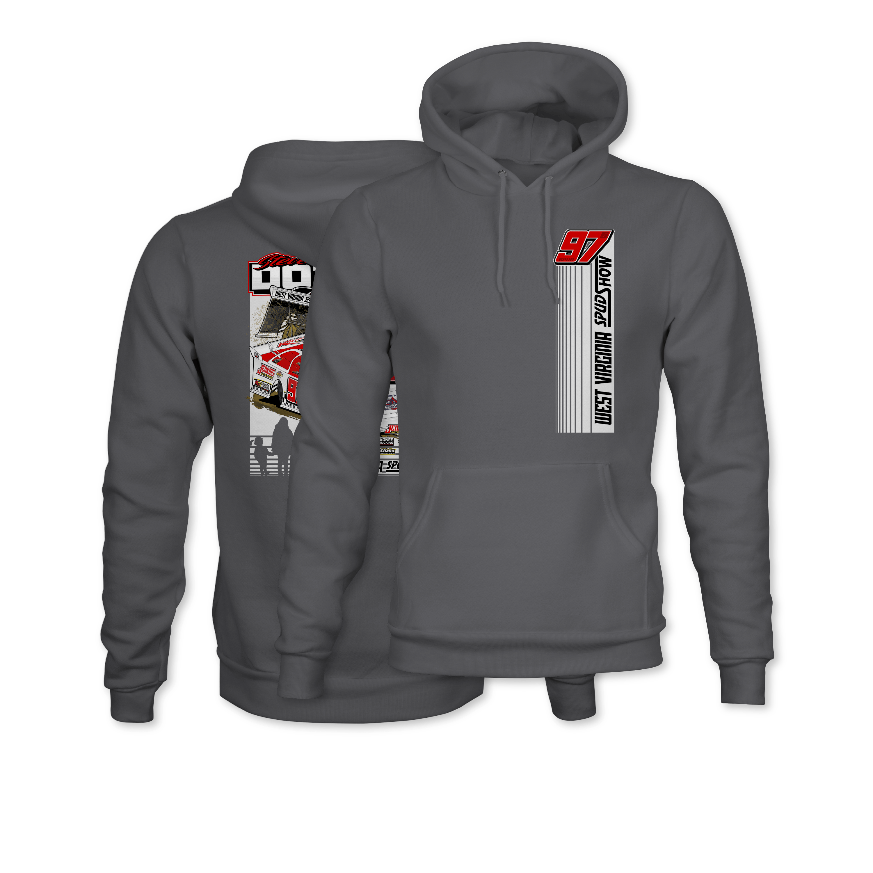 Steve Dotson 2024 Hoodie - Charcoal