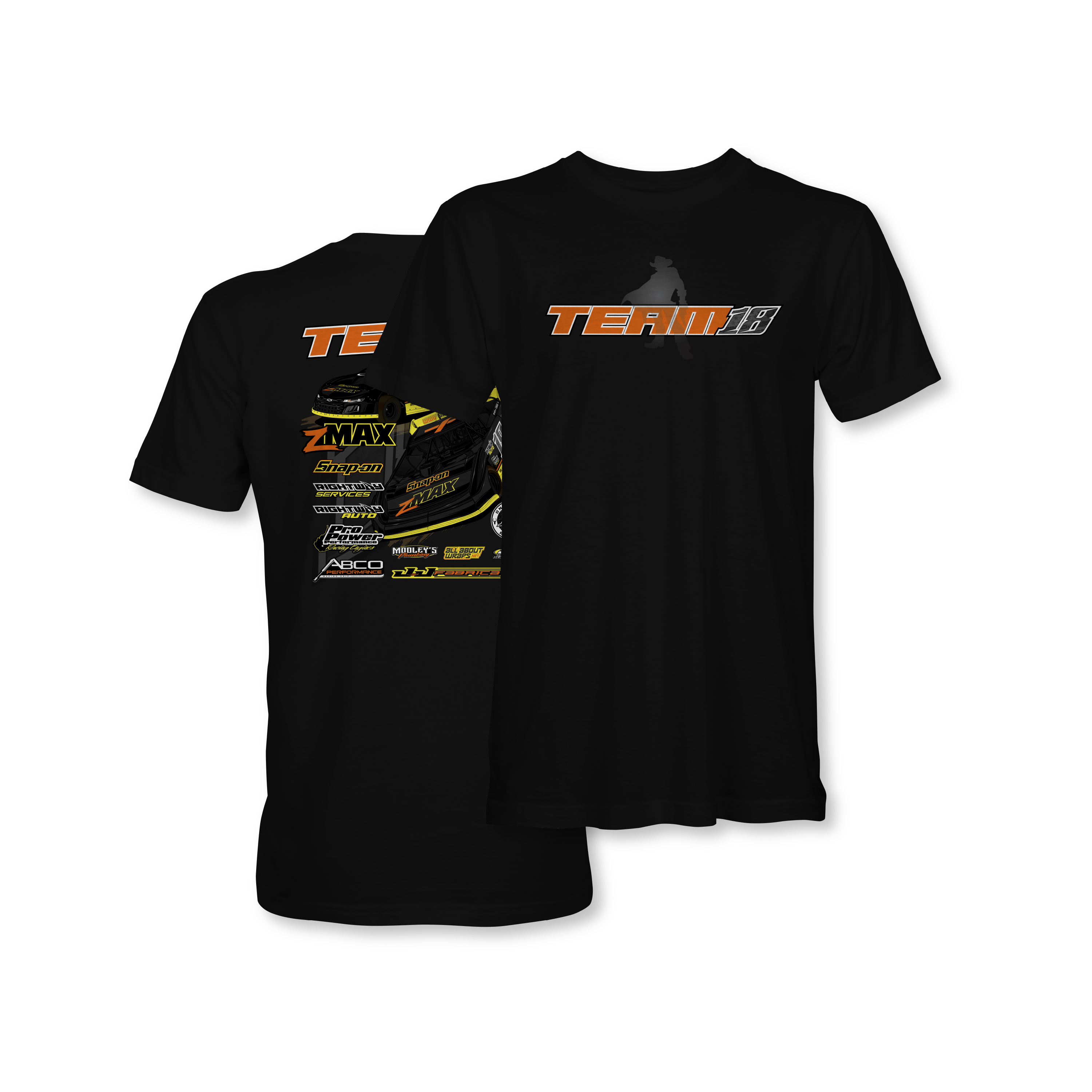 Team18 2024 Race Shirt- Black