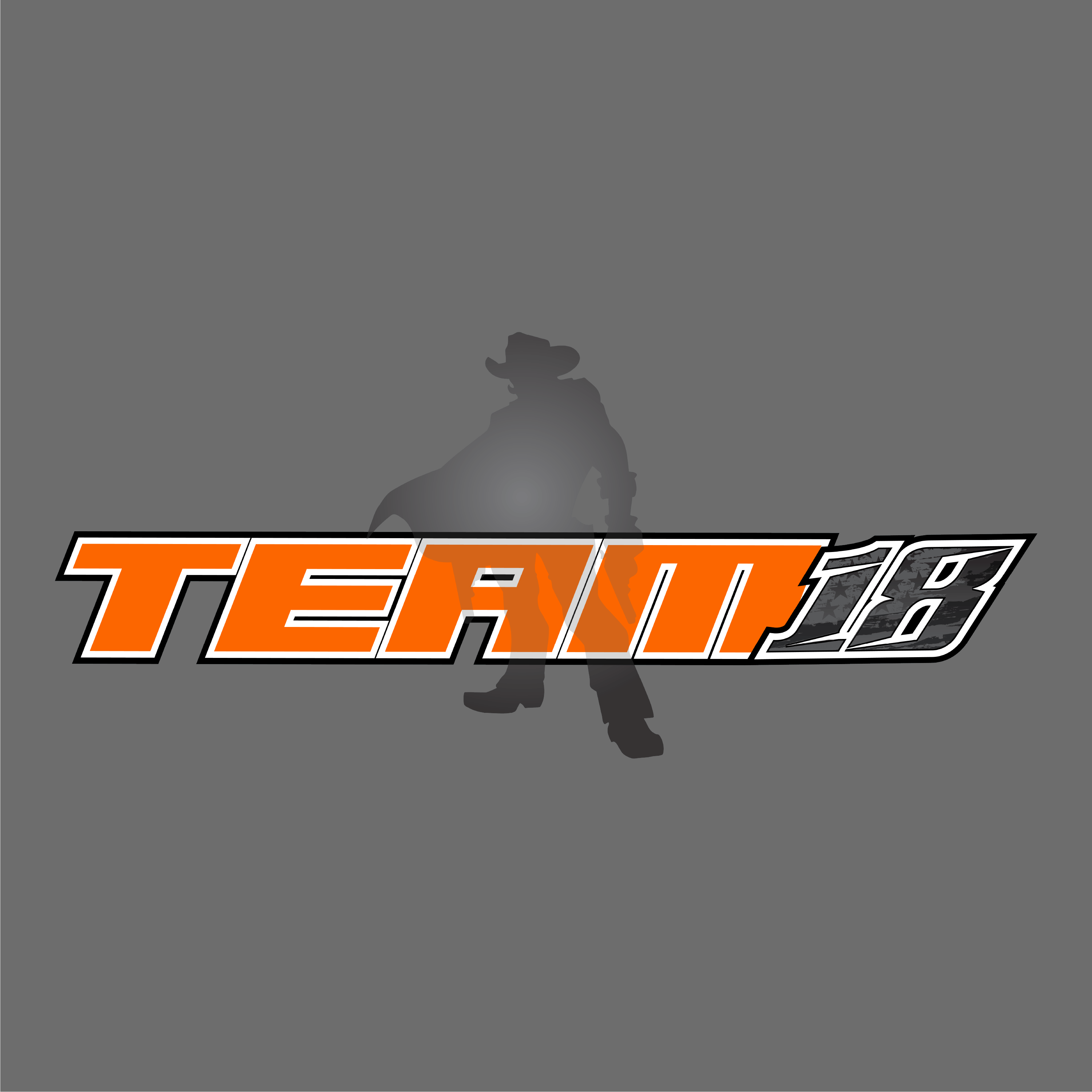 Team18 2024 Race Shirt- Gunmetal