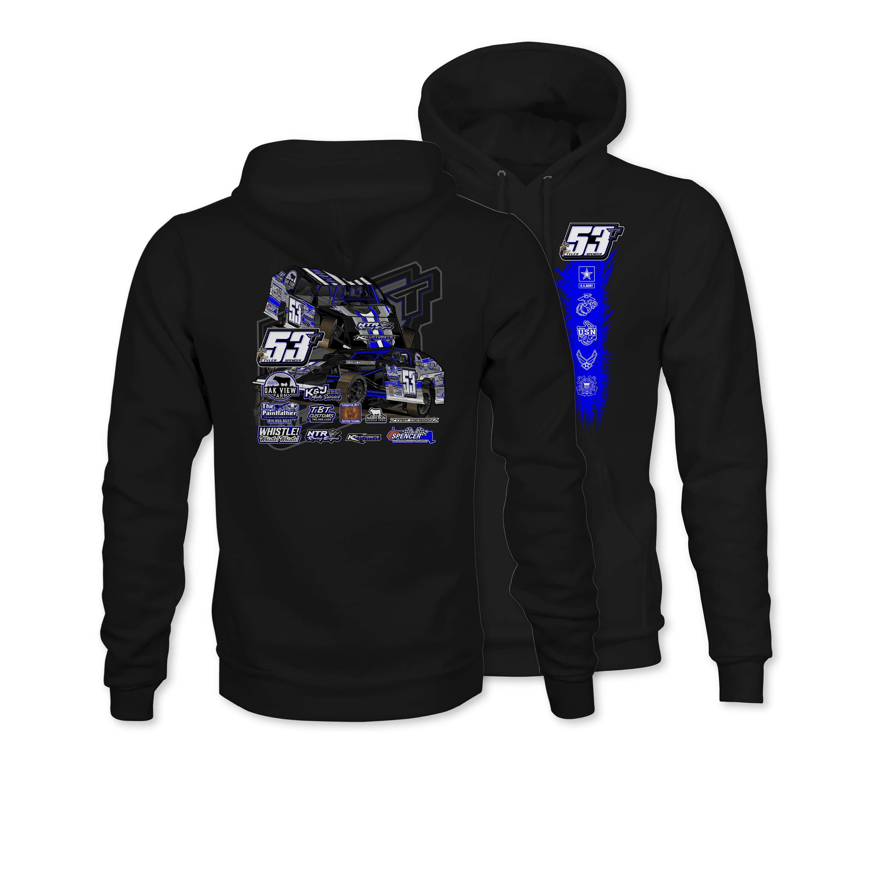 Tyler Spencer 2024 Hoodie - Black