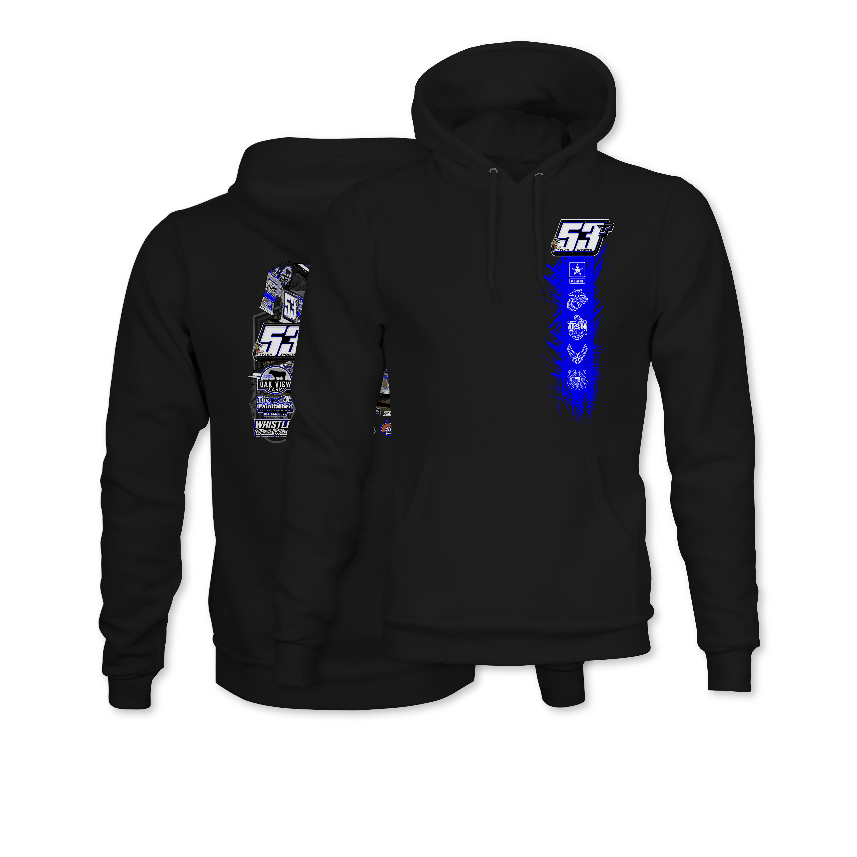 Tyler Spencer 2024 Hoodie - Black