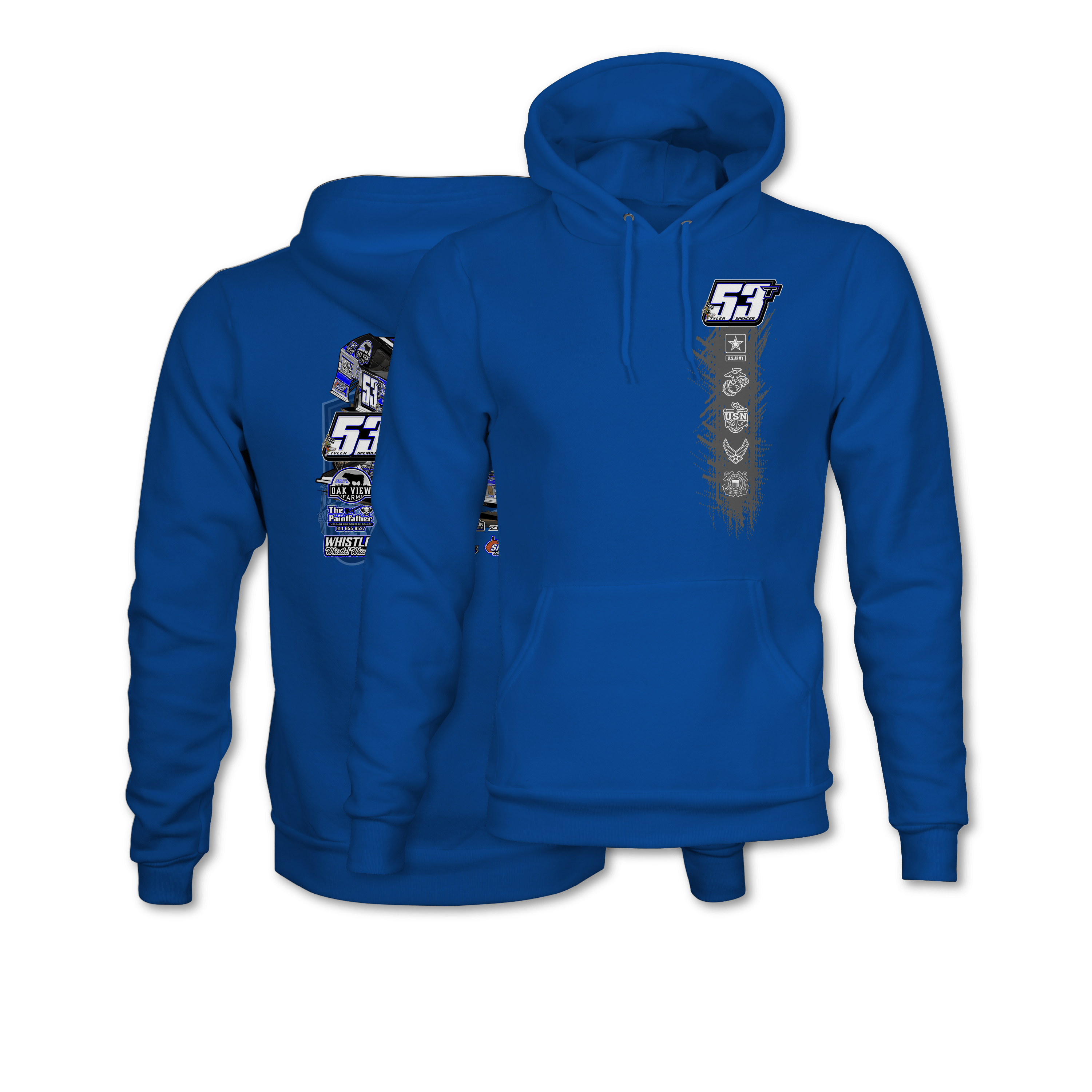 Tyler Spencer 2024 Hoodie - Royal Blue