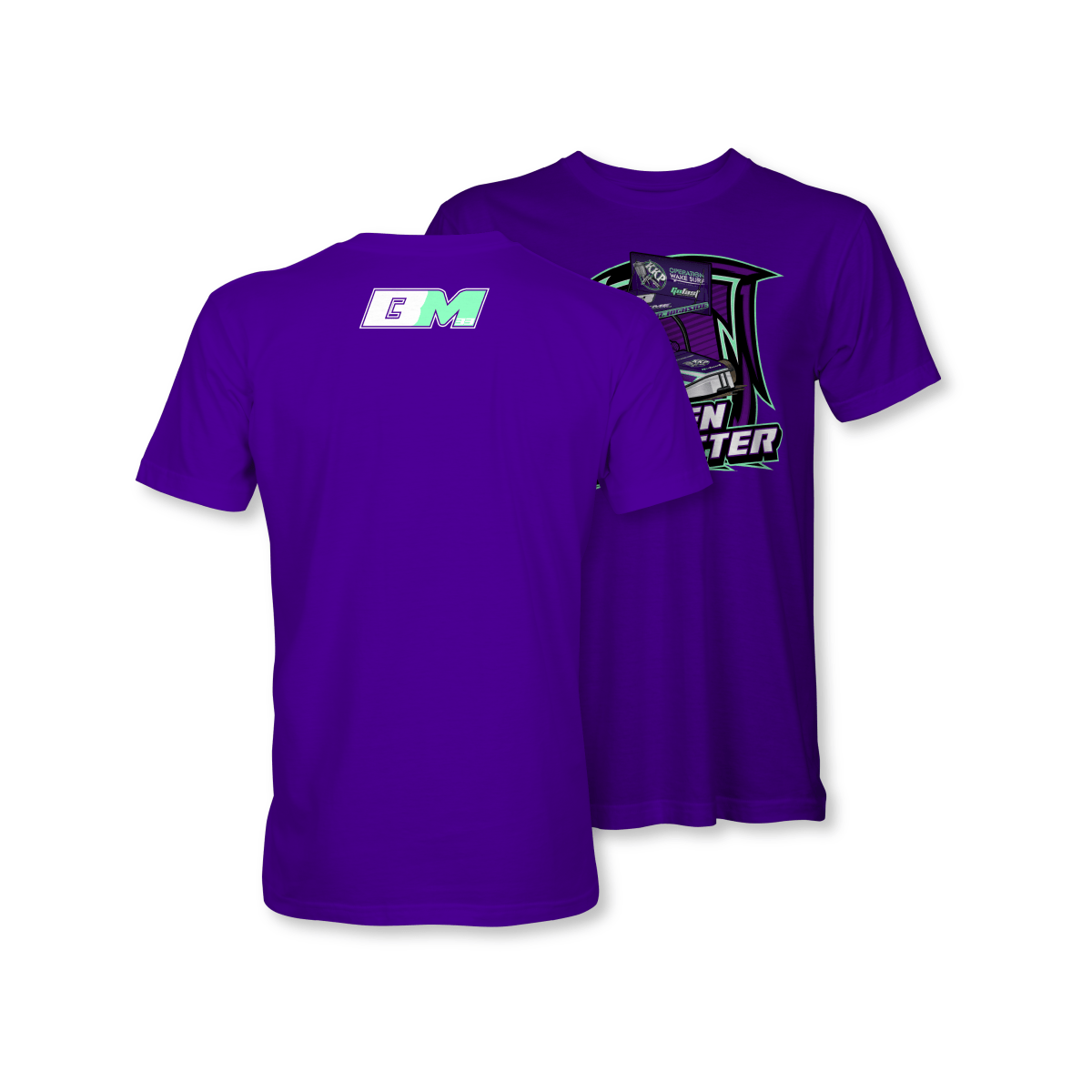 Brayden Mussetter Purple 2024 Kart Shirt